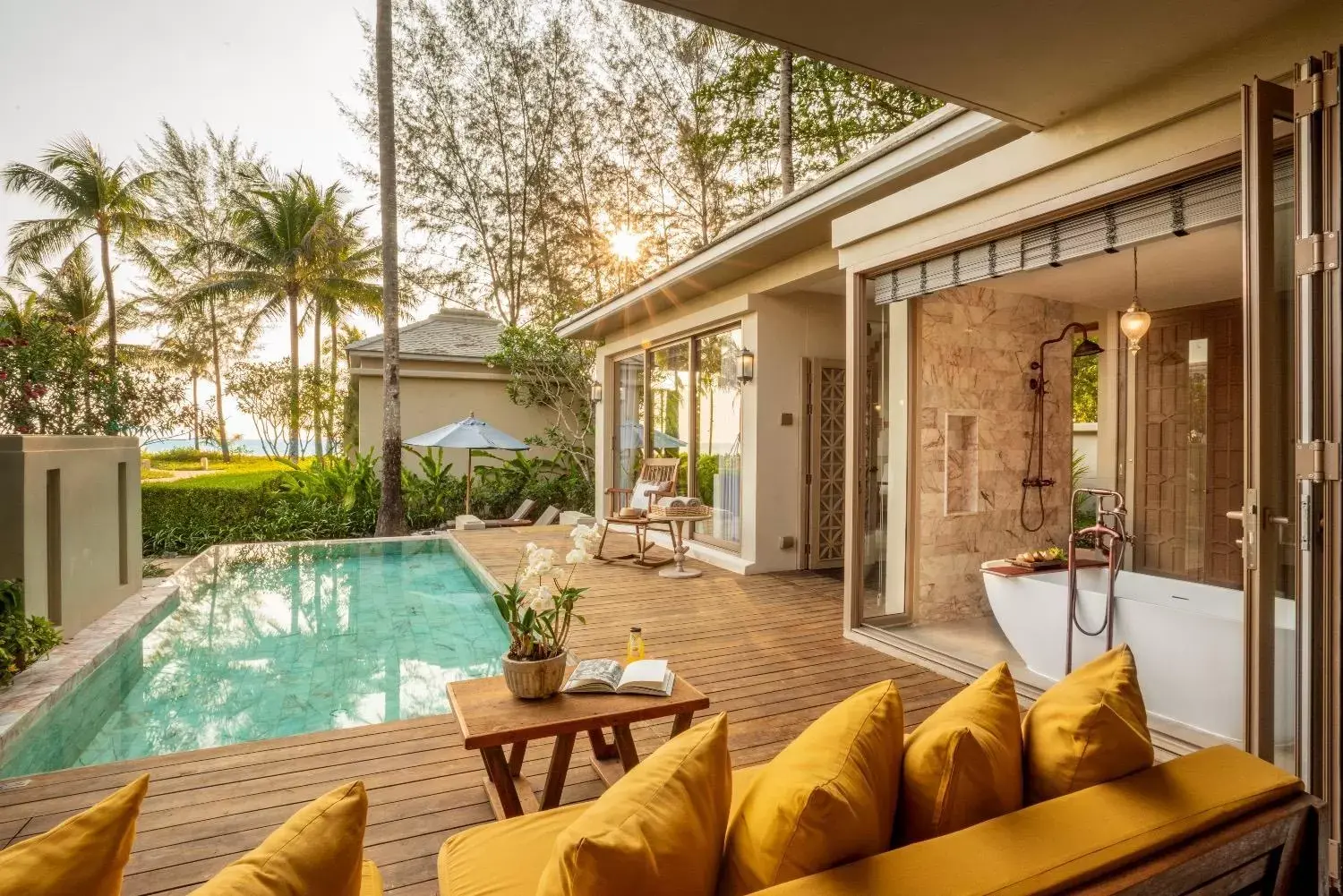 Swimming Pool in Devasom Khao Lak Beach Resort & Villas