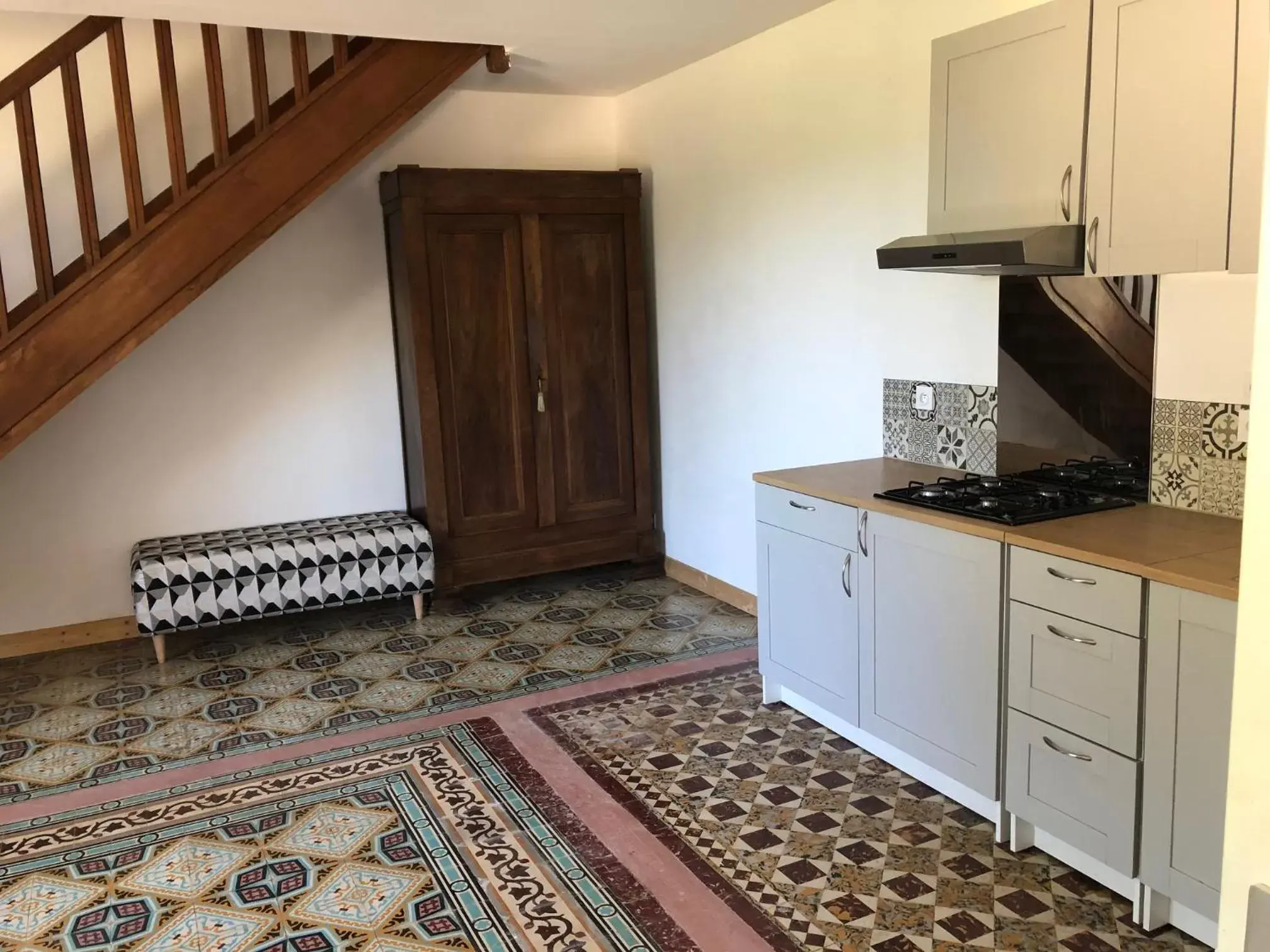 Kitchen/Kitchenette in l'Orangerie de La Pontête