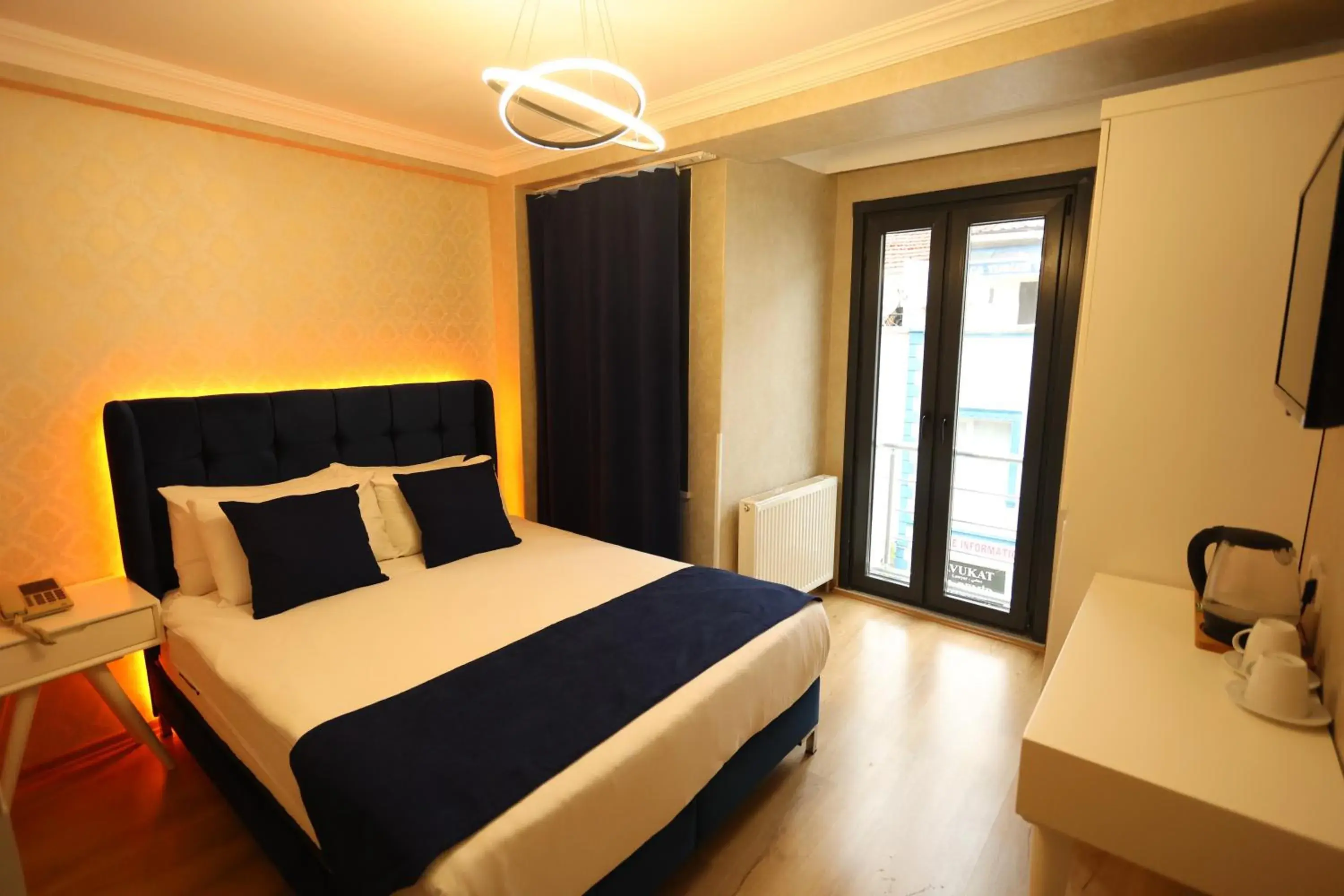 Bed in Asmali Hotel