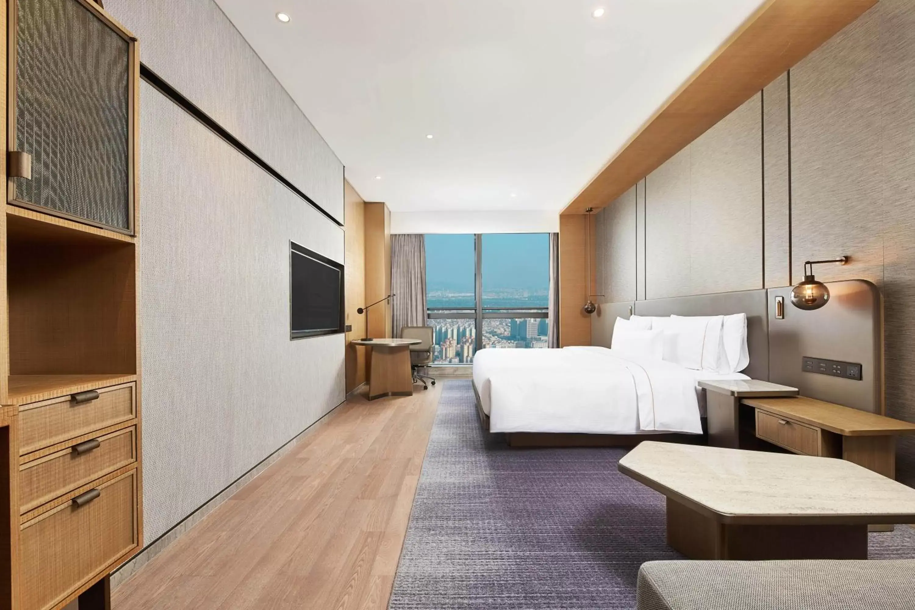 Bed in The Westin Zhongshan Guzhen