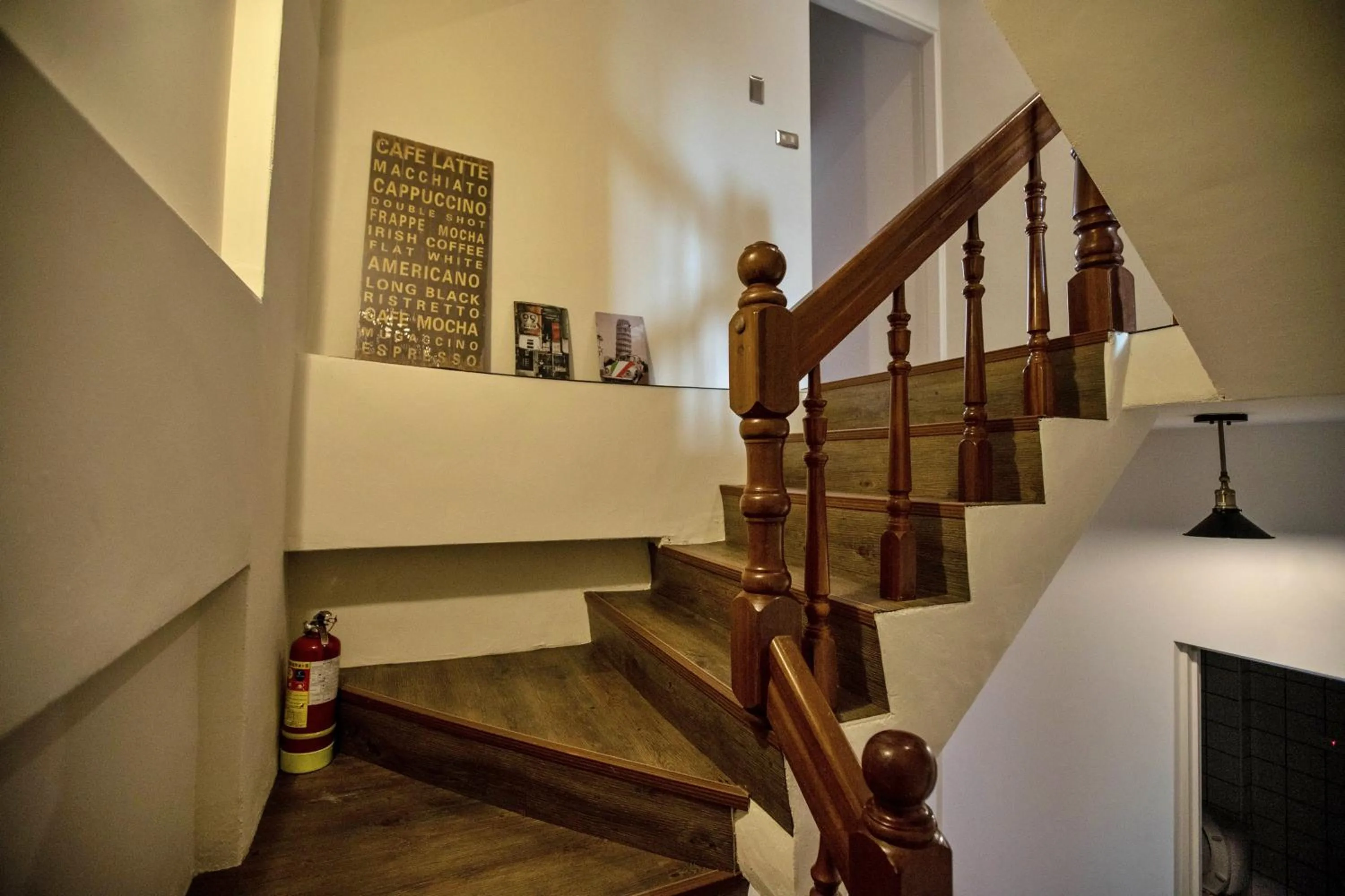 Decorative detail in Cozy House Hostel