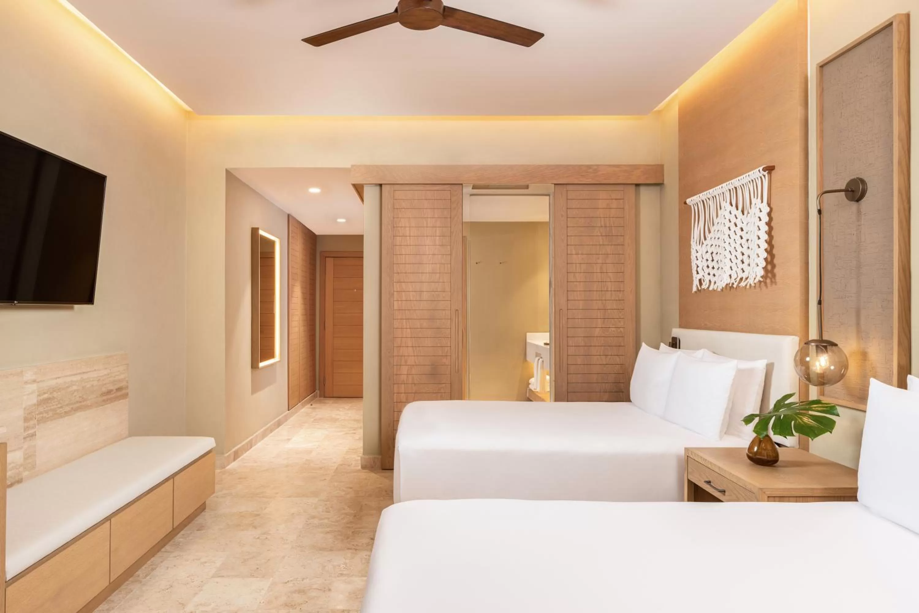 Bed in Hyatt Zilara Riviera Maya Adults Only All-Inclusive