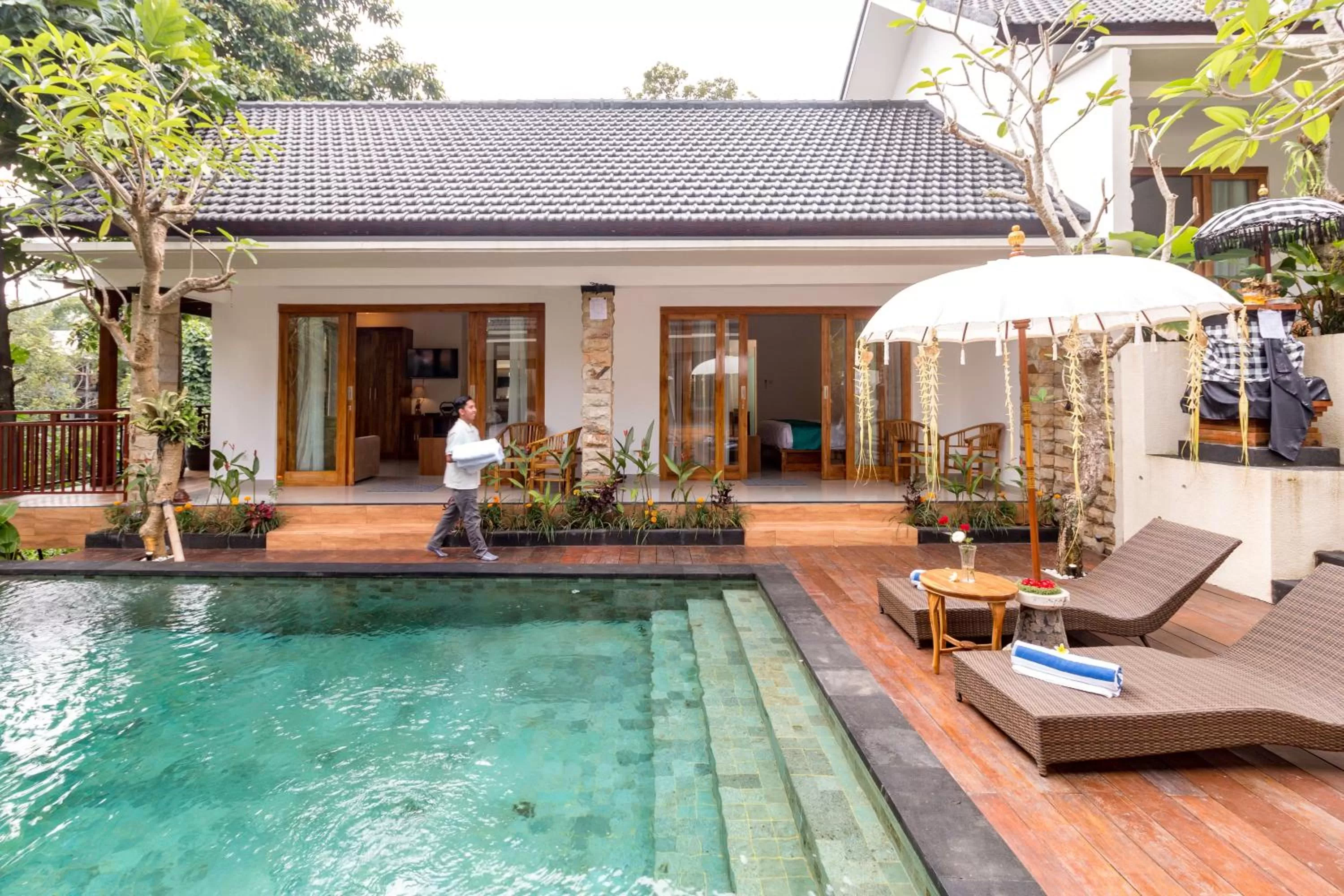 Patio in The Pesaren Ubud