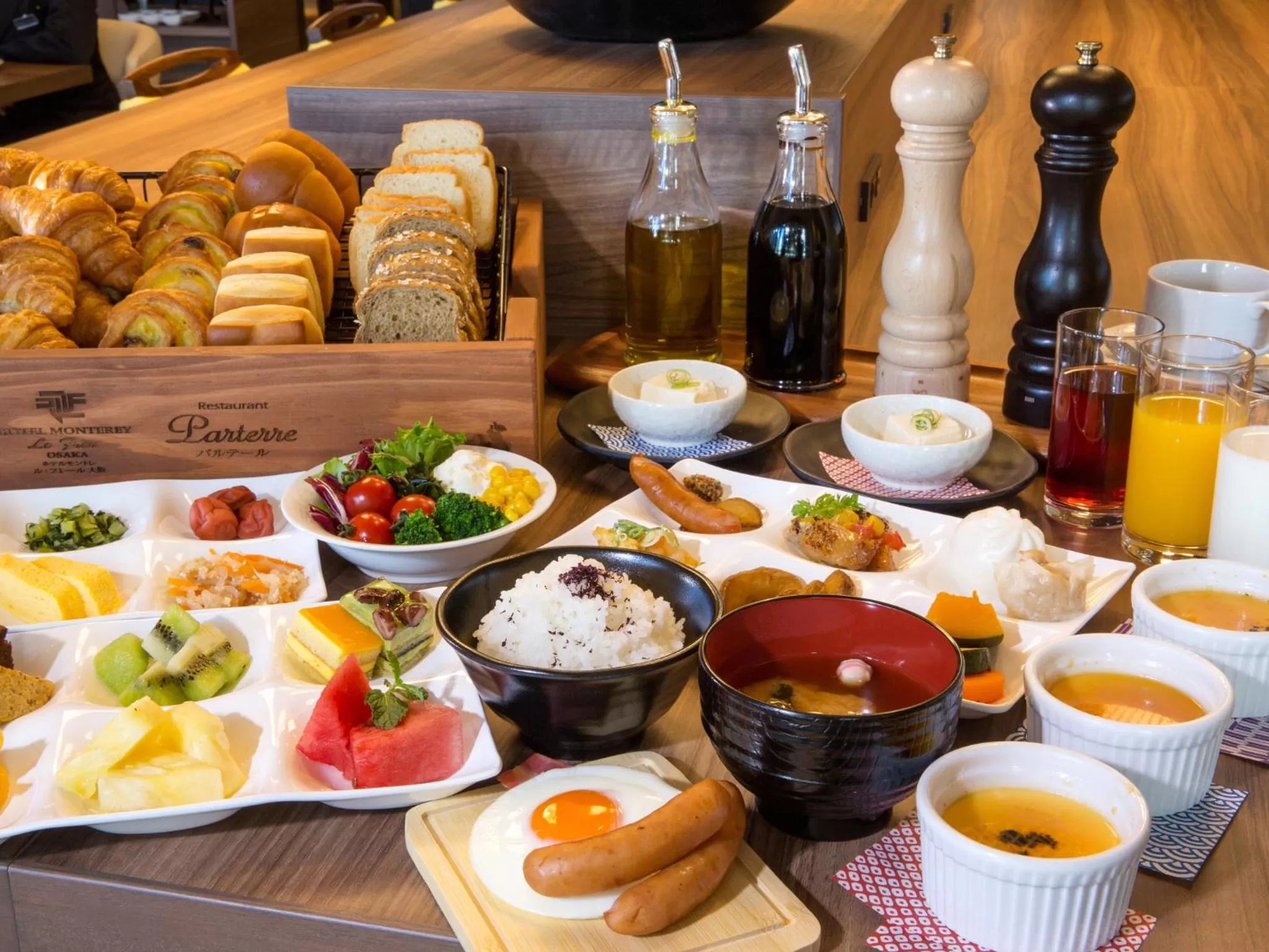 Buffet breakfast in Hotel Monterey Le Frere Osaka