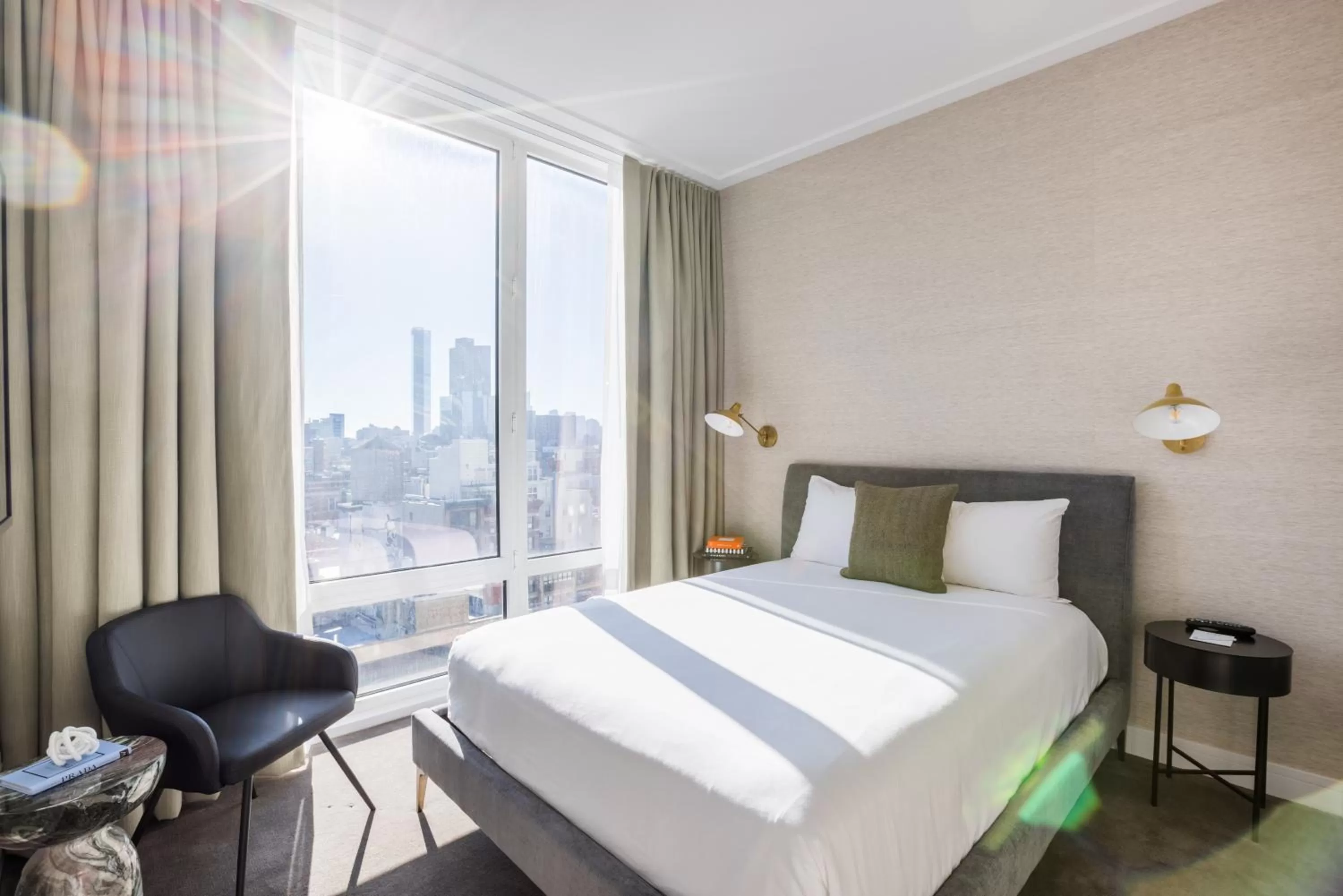 Bedroom, Bed in NoMo SoHo