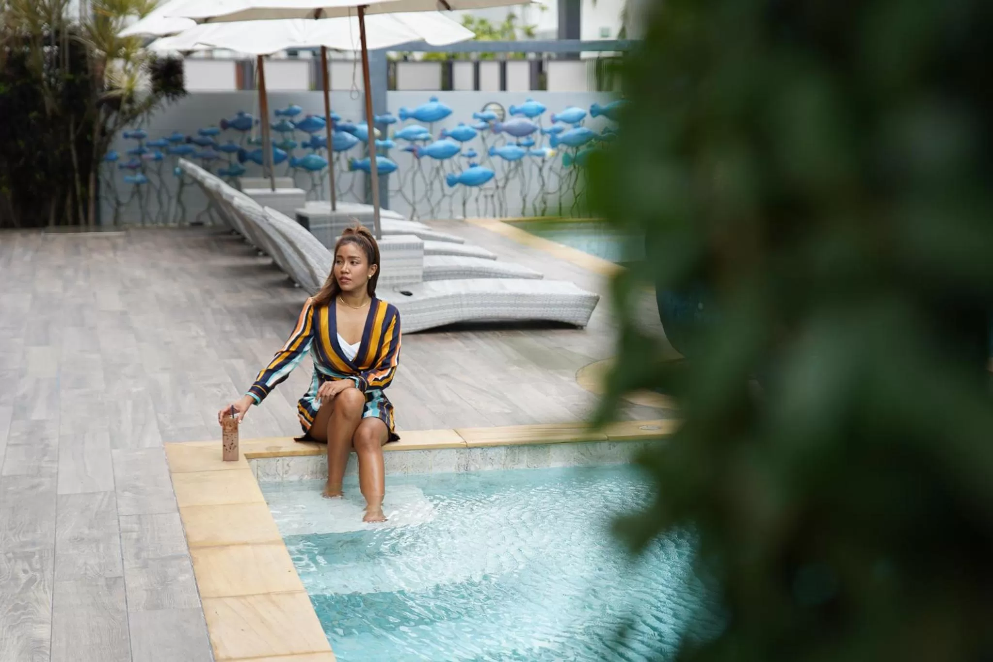 Swimming pool in Krabi SeaBass Hotel