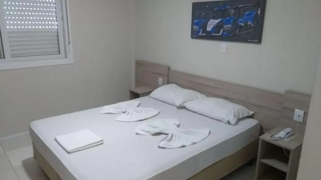 Bed in Hotel Ville House Premium