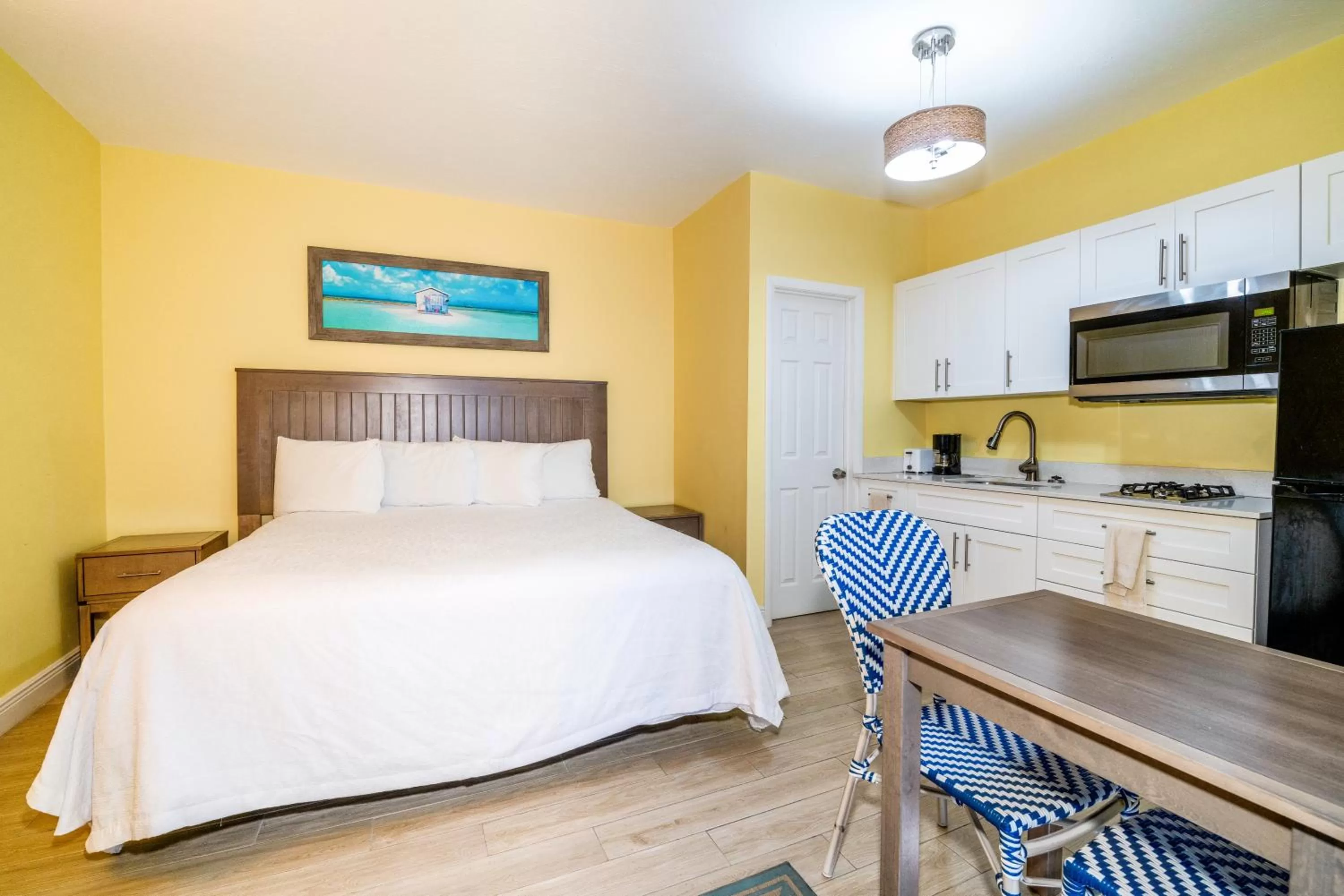 Bed in Rainbow Bend Resort