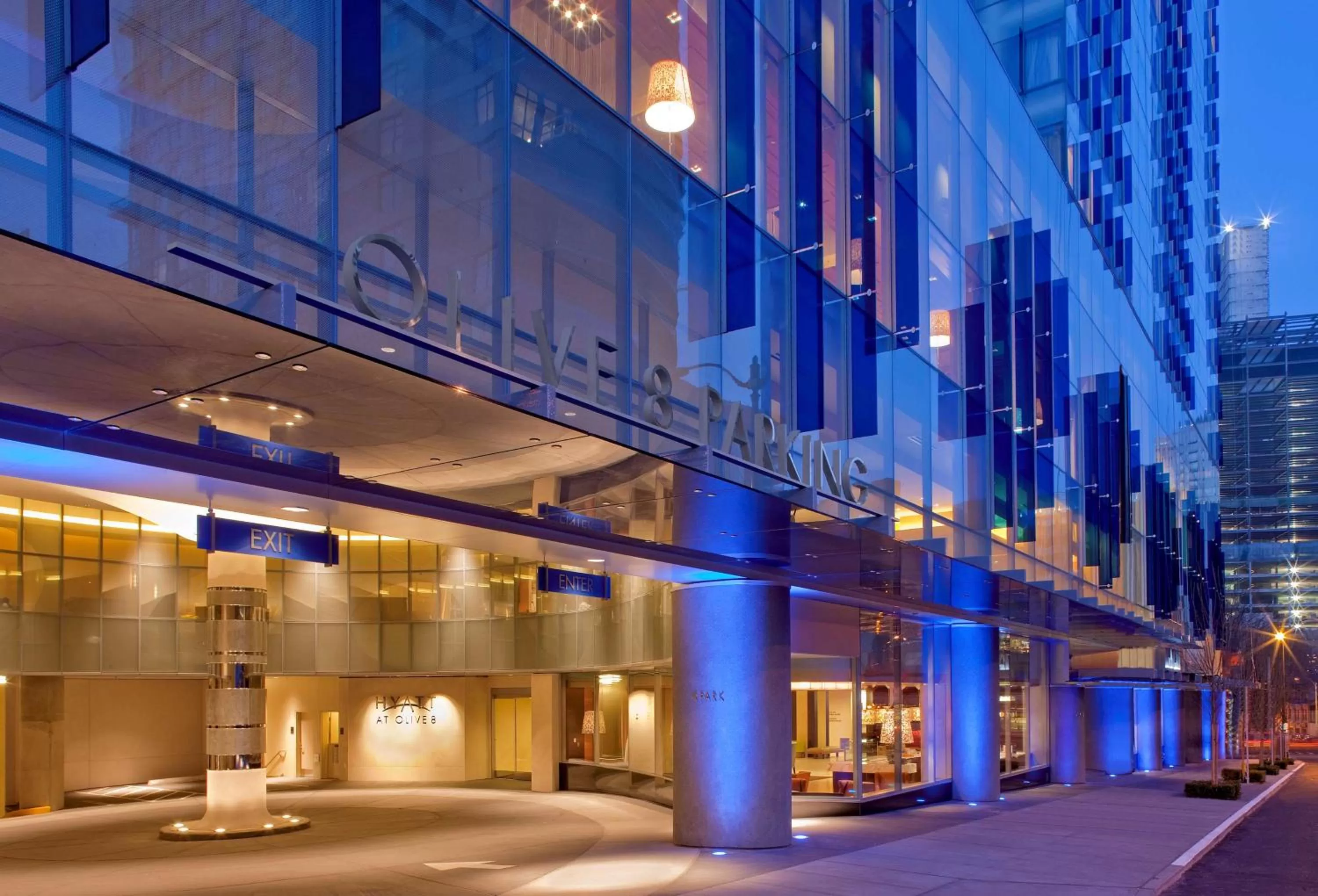 Property building in Hyatt at Olive 8