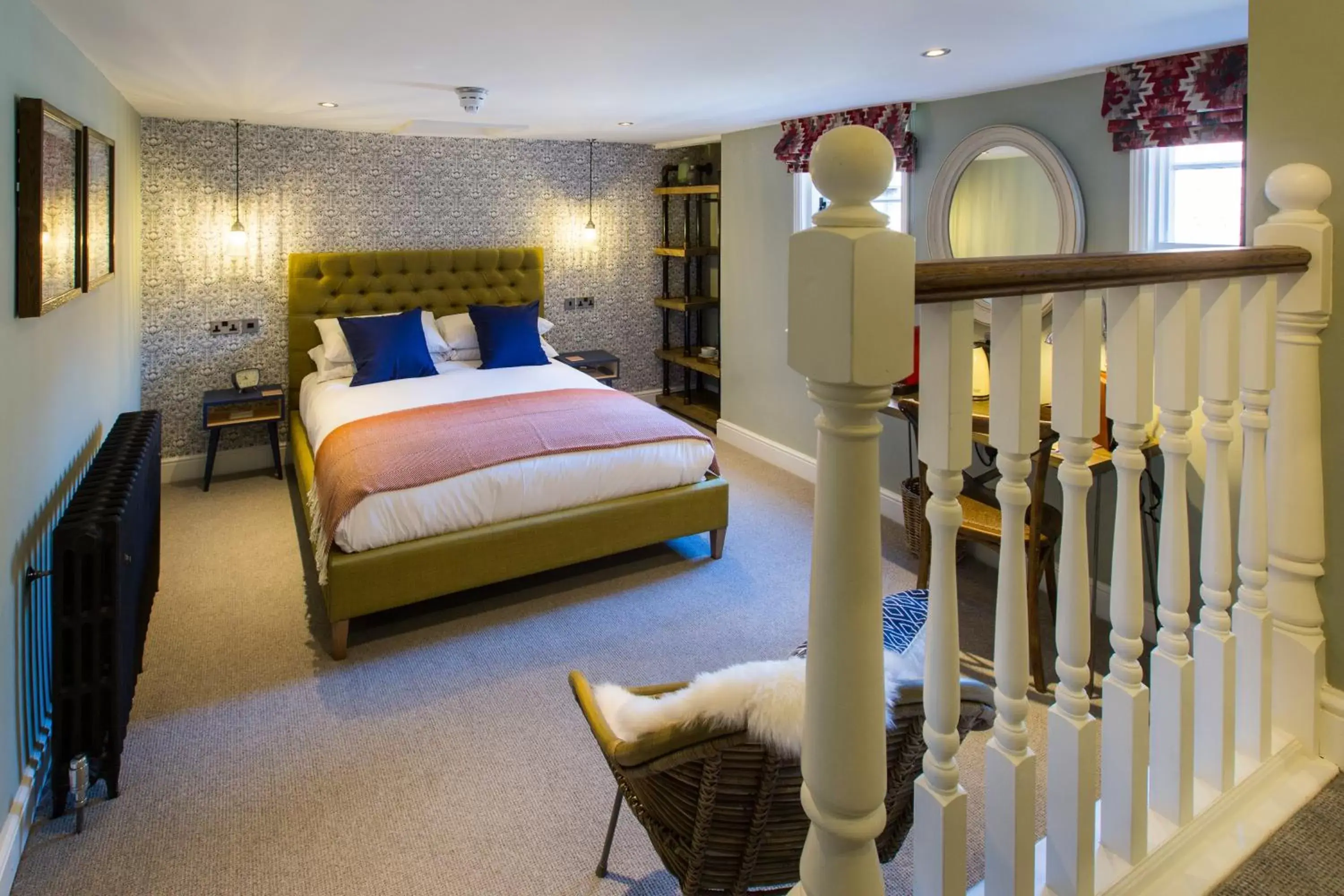 Bedroom in The Chequers Marlow