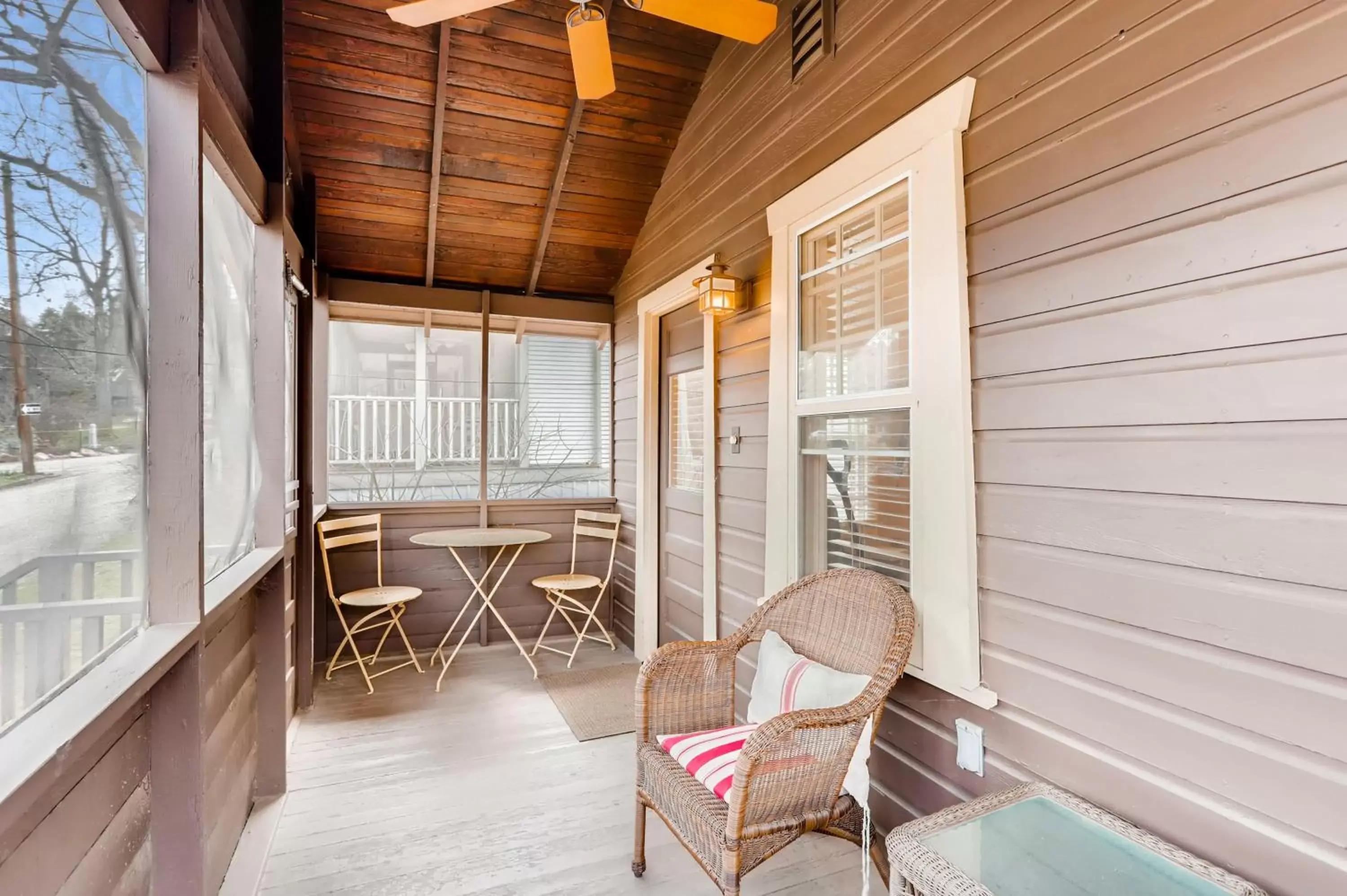 Balcony/Terrace in Colorado Chautauqua Cottages