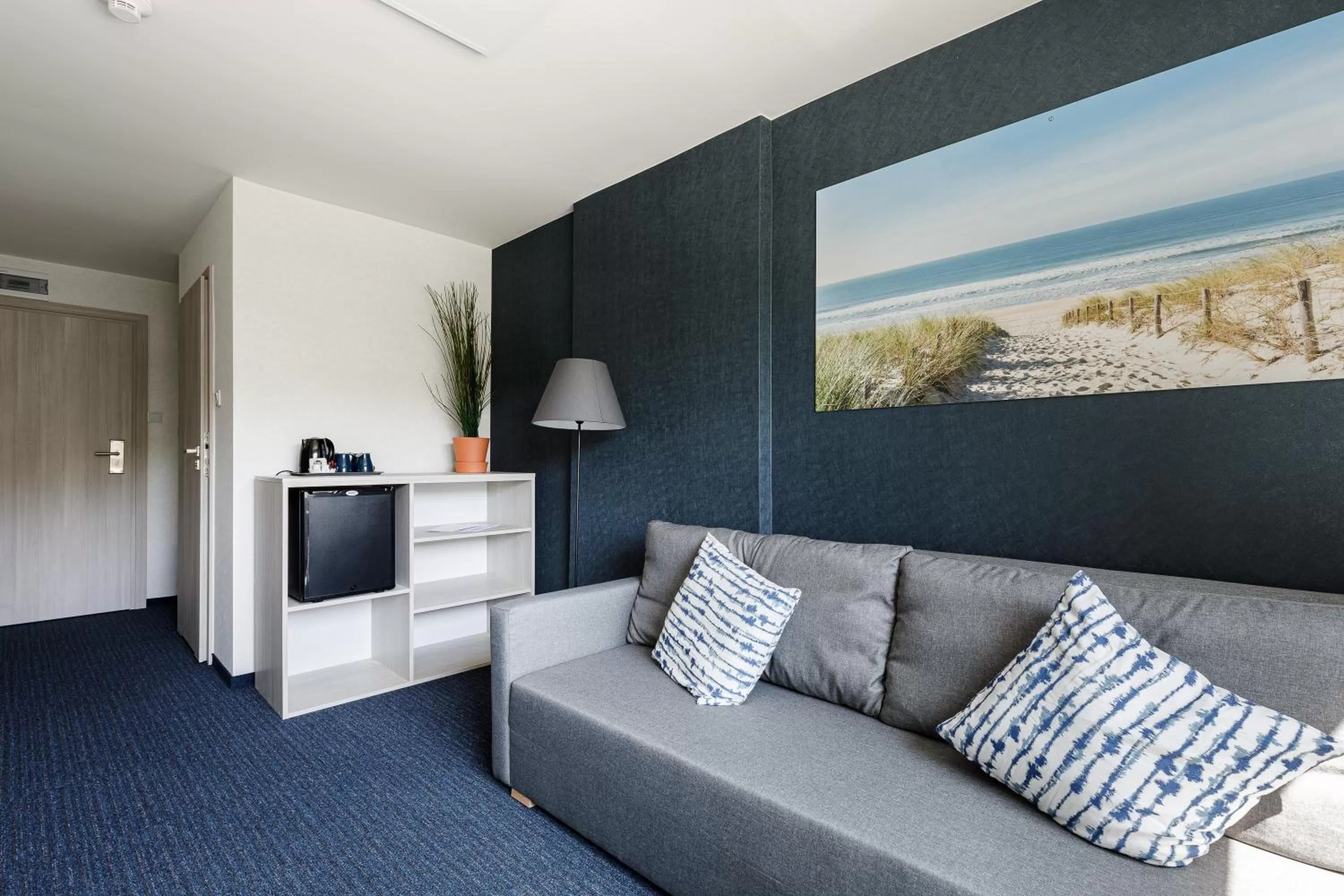 Living room in AQUA HOUSE