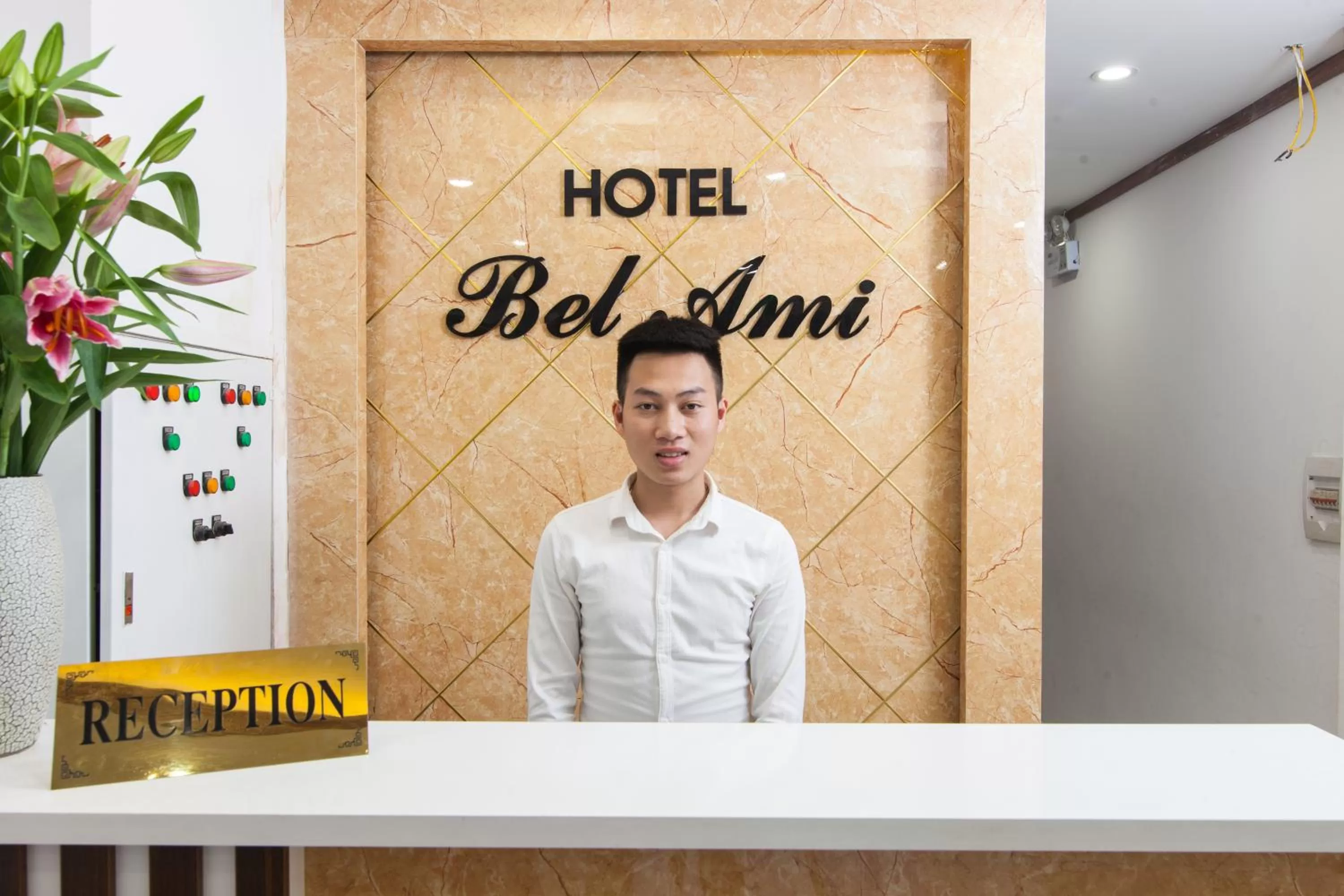 Staff in Hanoi Bel Ami Hotel