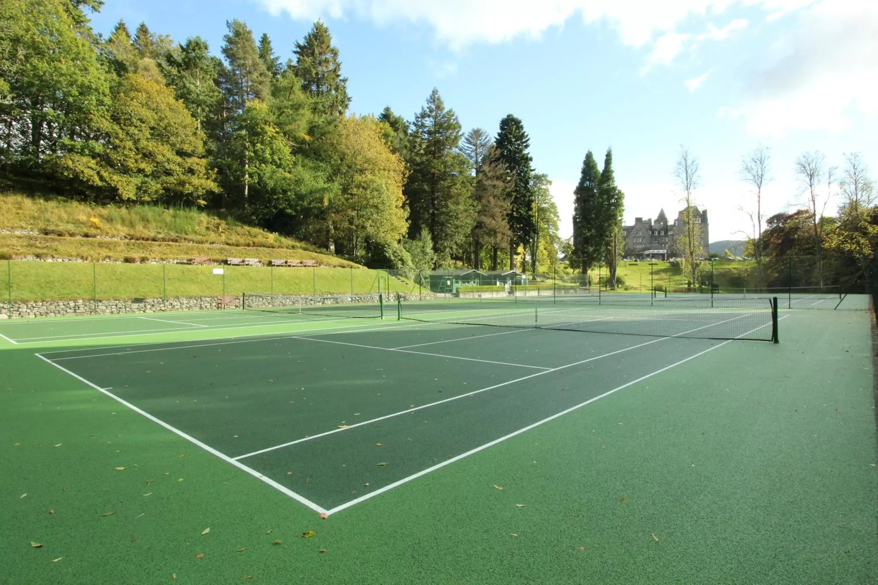 Facade/entrance, Tennis/Squash in The Atholl Palace