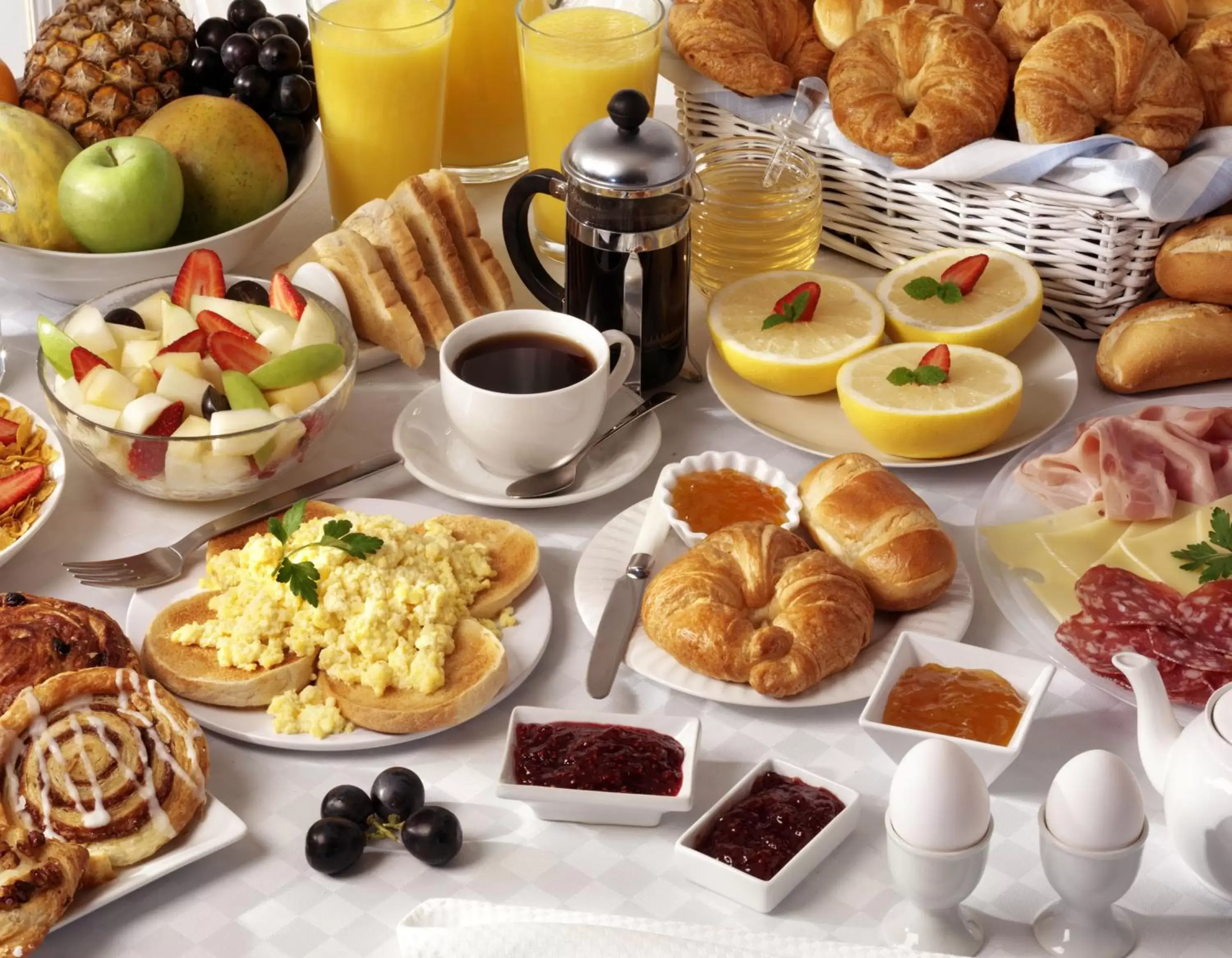 Buffet breakfast, Breakfast in The Watergate Hotel Georgetown