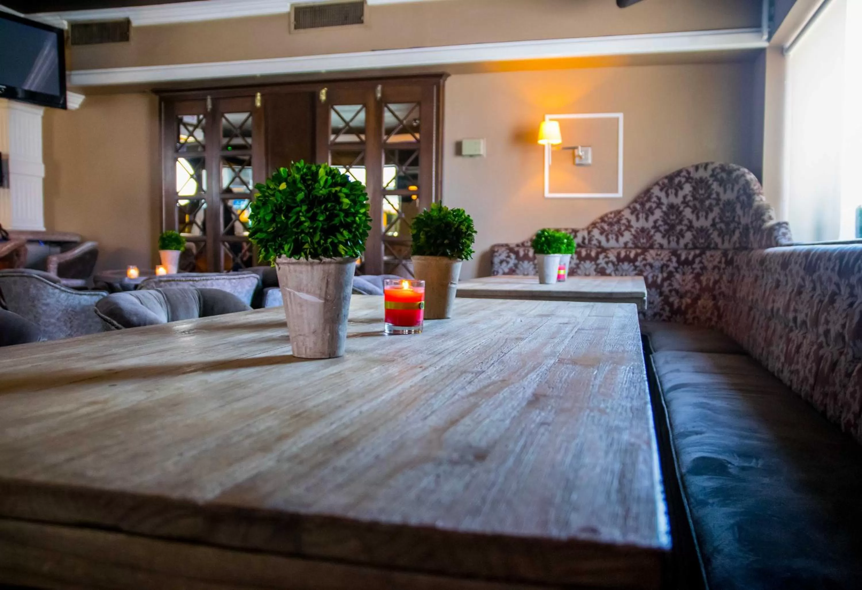 Lounge or bar, Seating Area in Hotel Fray Marcos