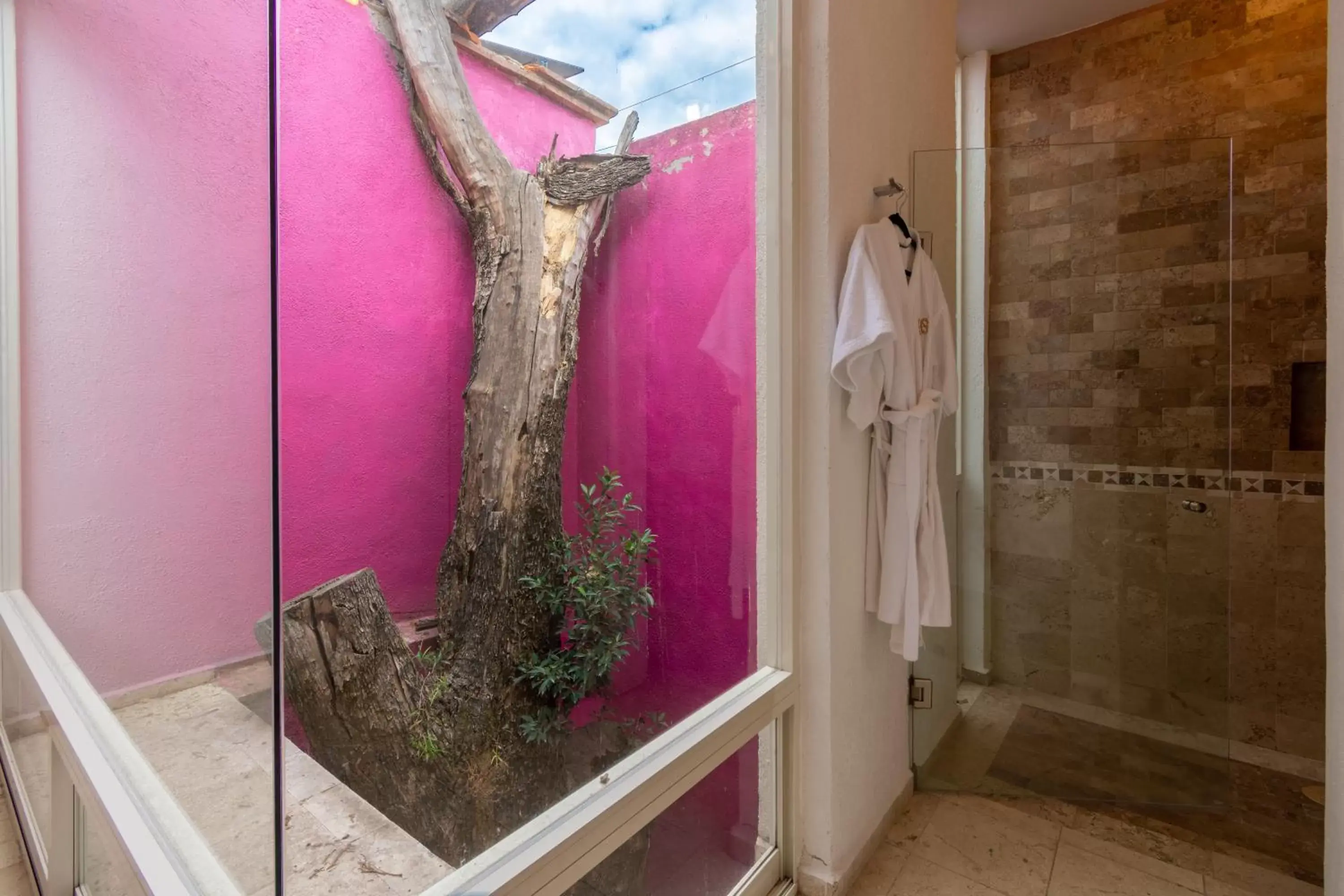 Bathroom in Hotel Hacienda San Cristóbal