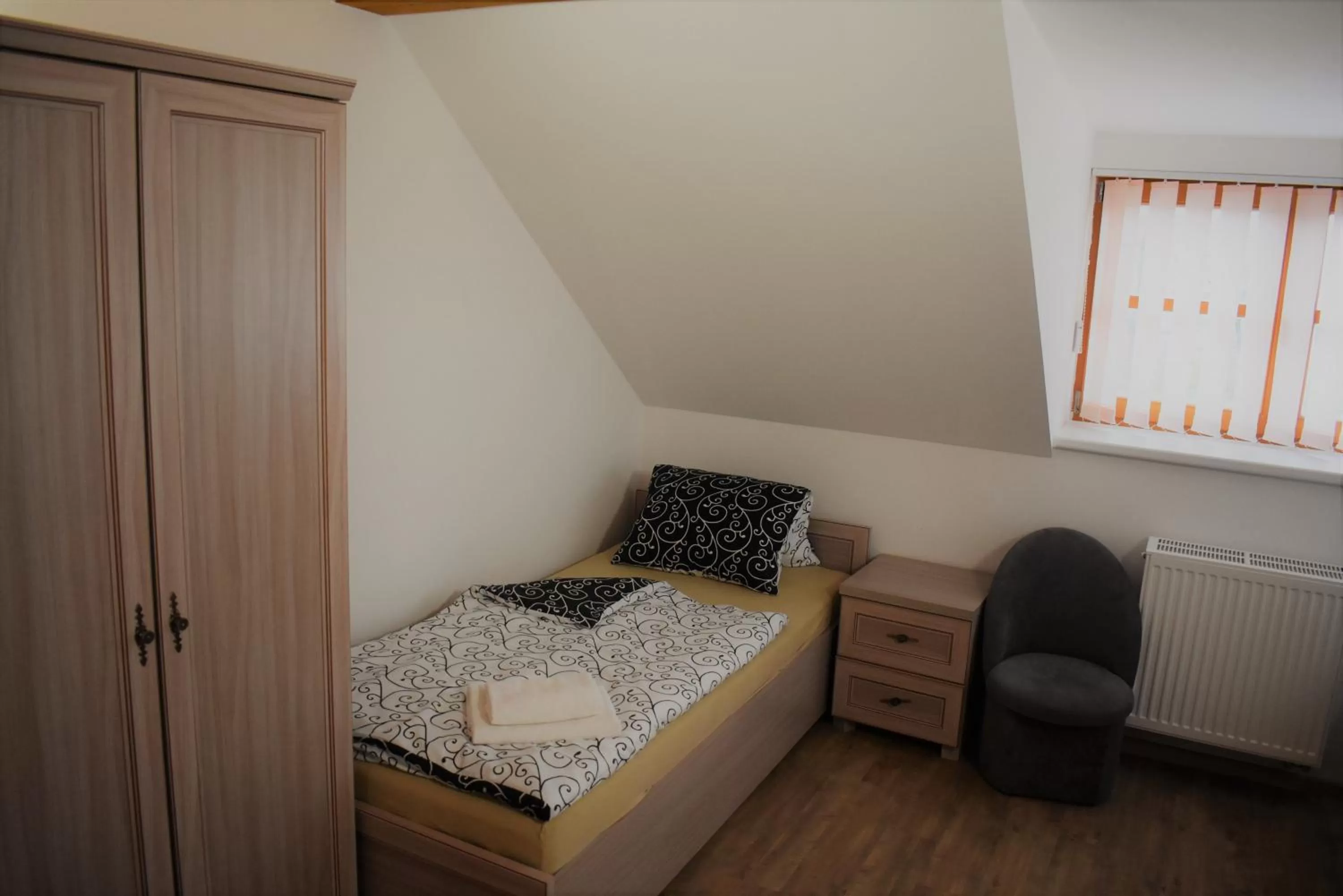 Bed in Motel Roubenka