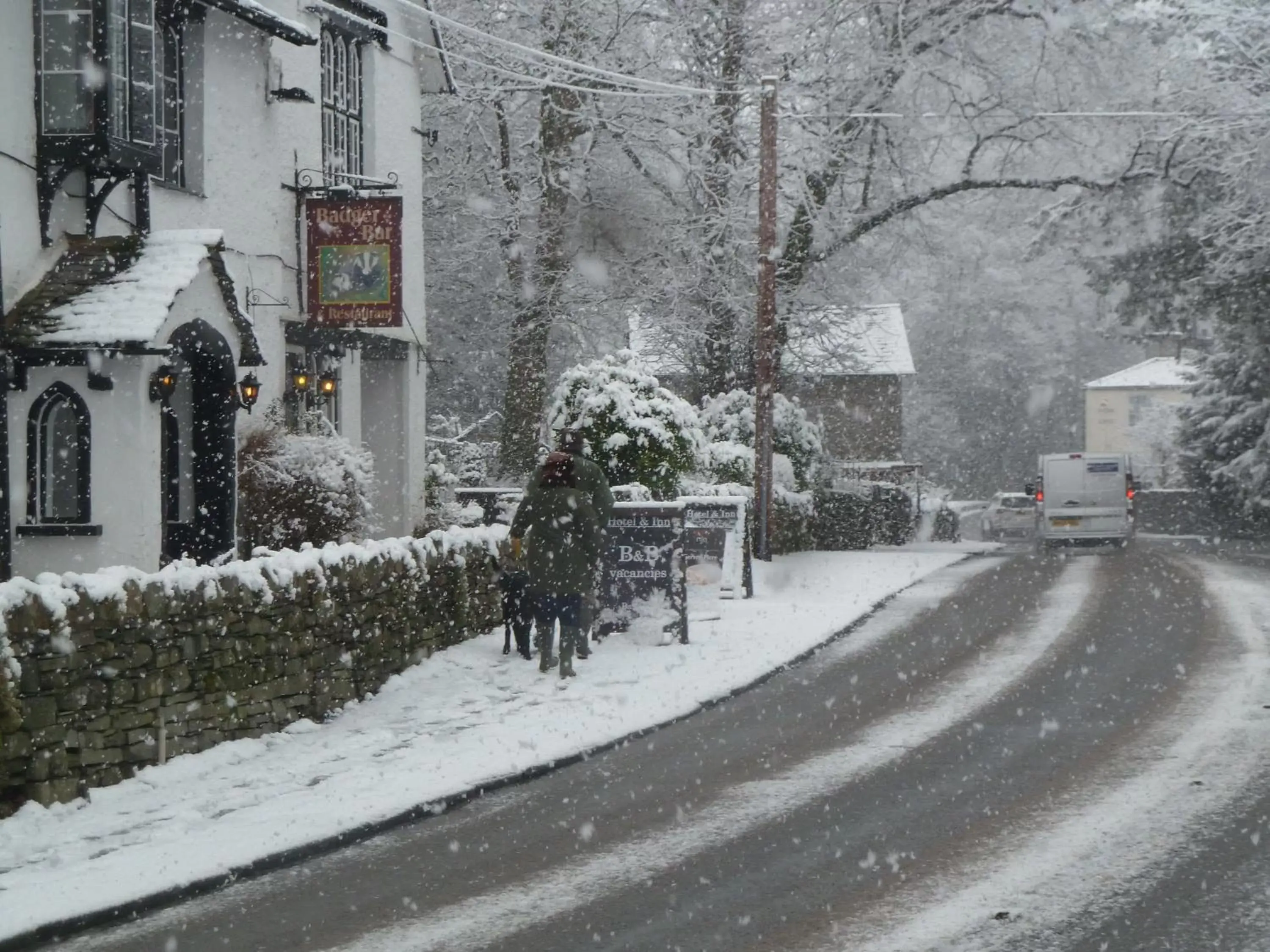 Winter in Badger Bar