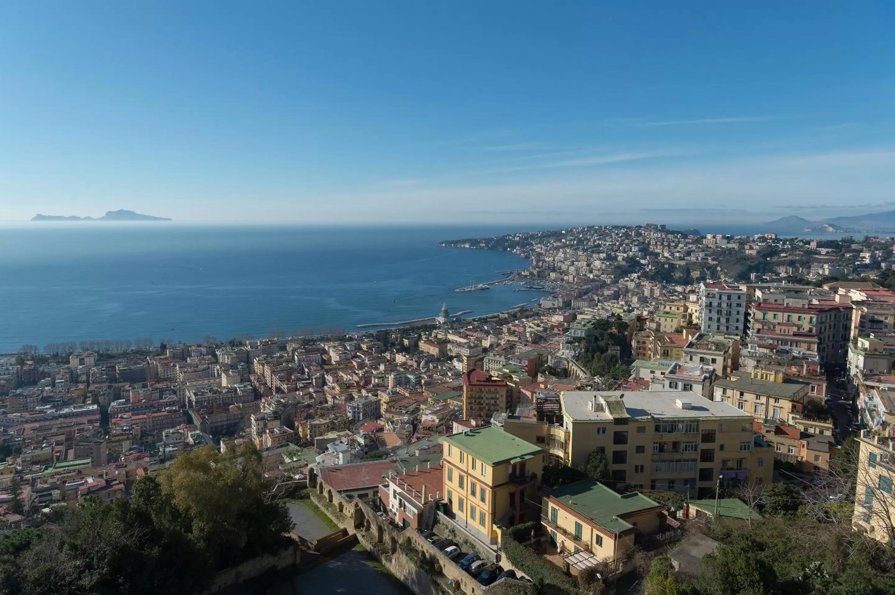 Bird's-eye View in Weekend a Napoli