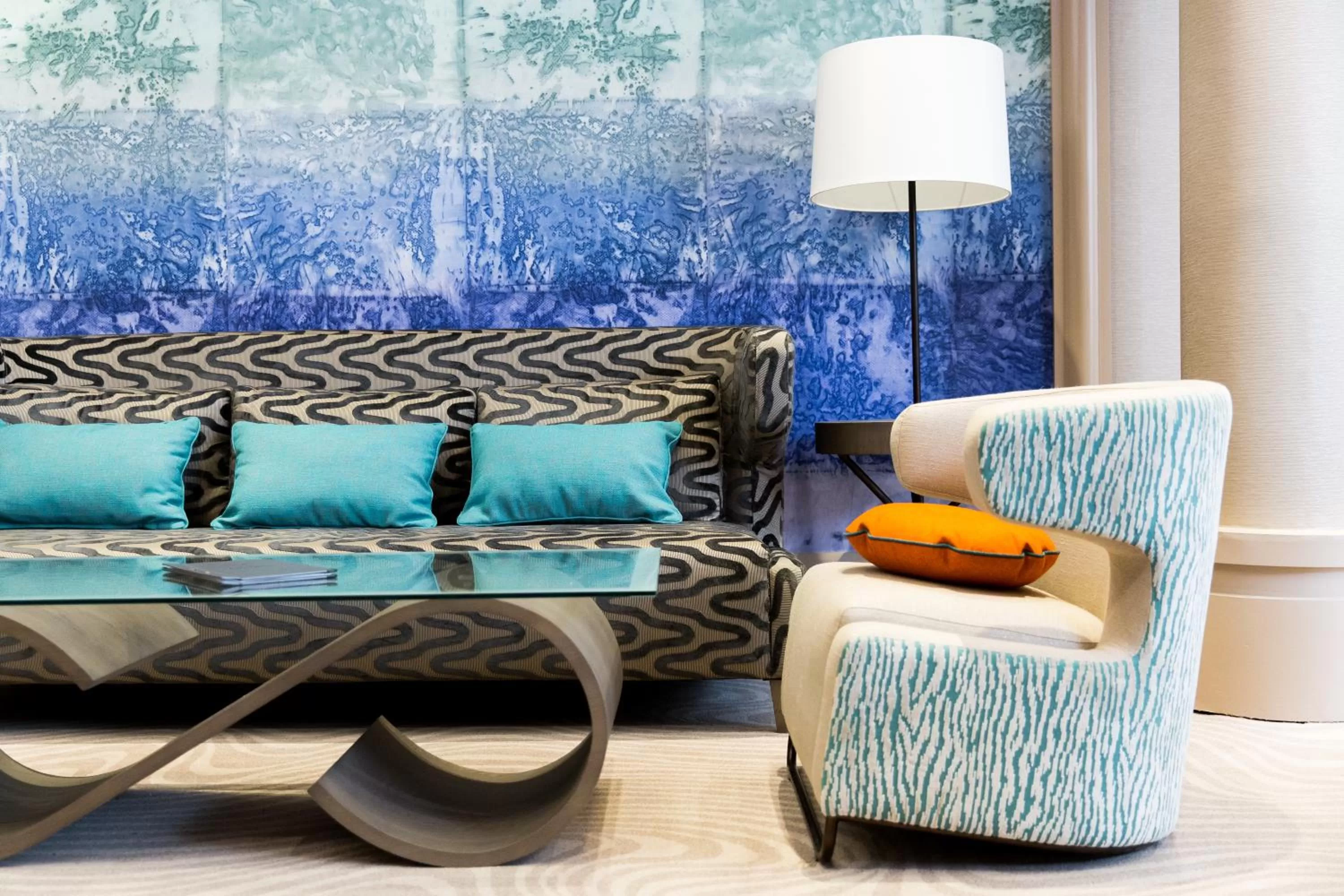 Communal lounge/ TV room in The Royal Yacht