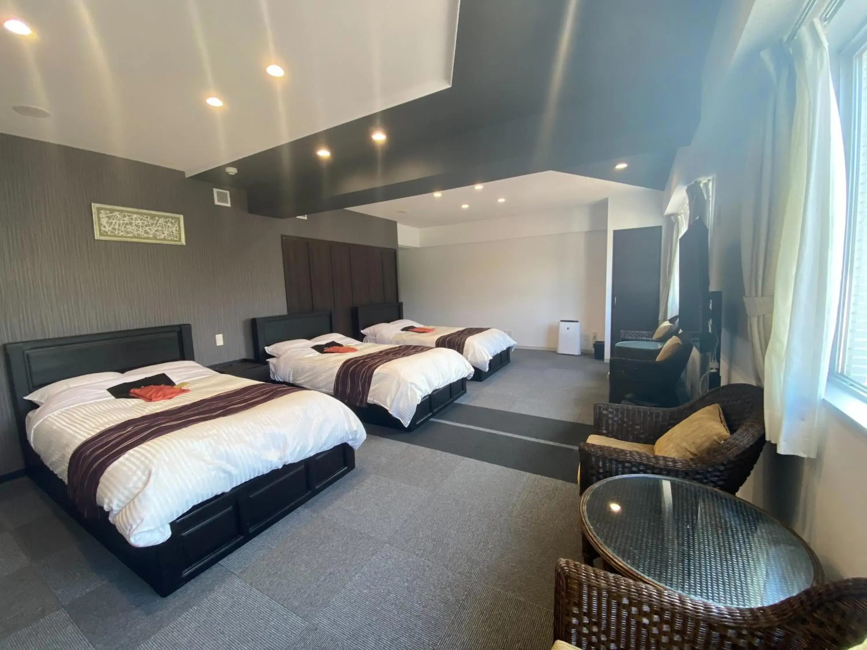 Bed in Morinoyu Resort Bed in Morinoyu Resort