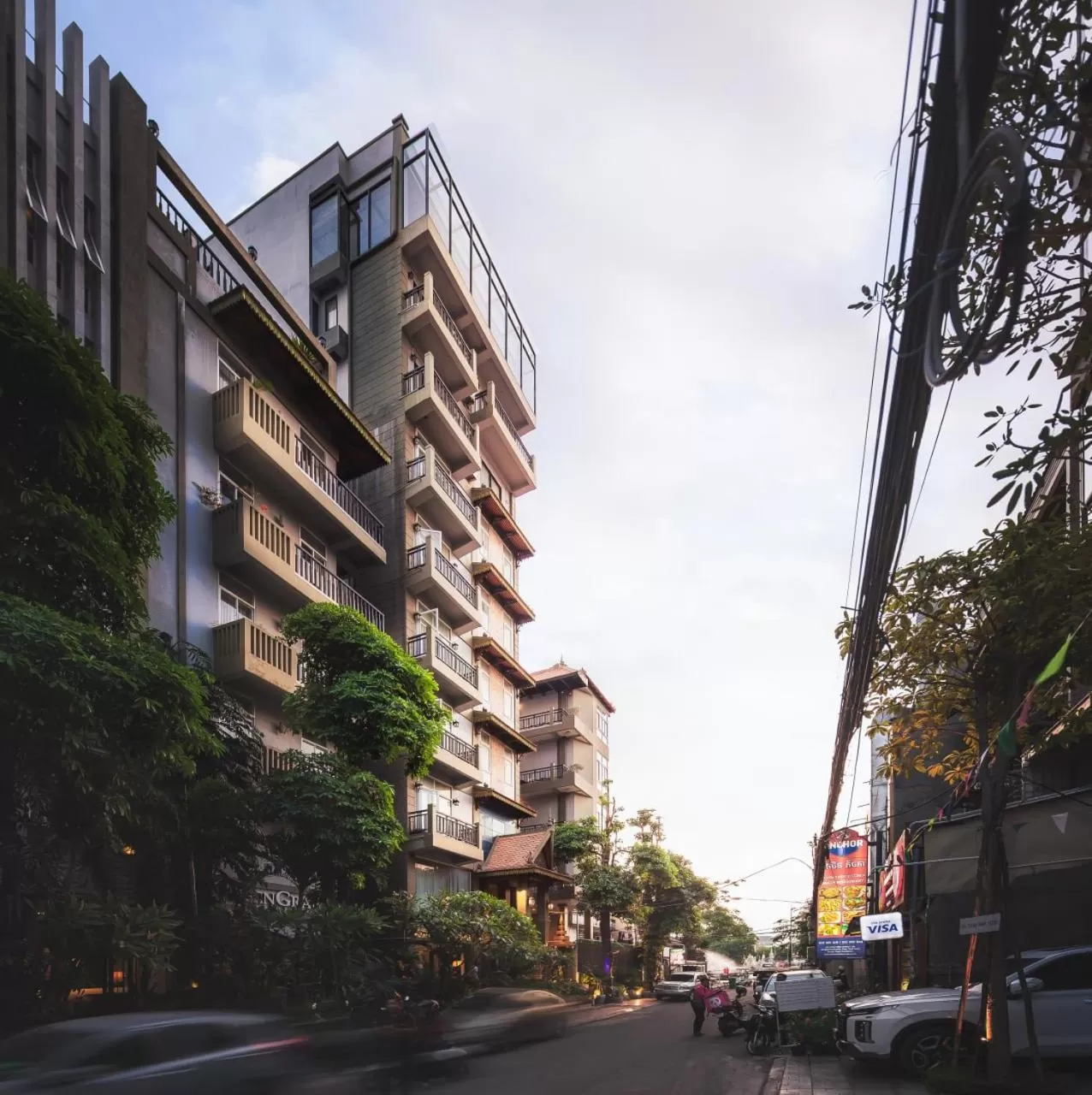 Property building in King Grand Boutique Hotel