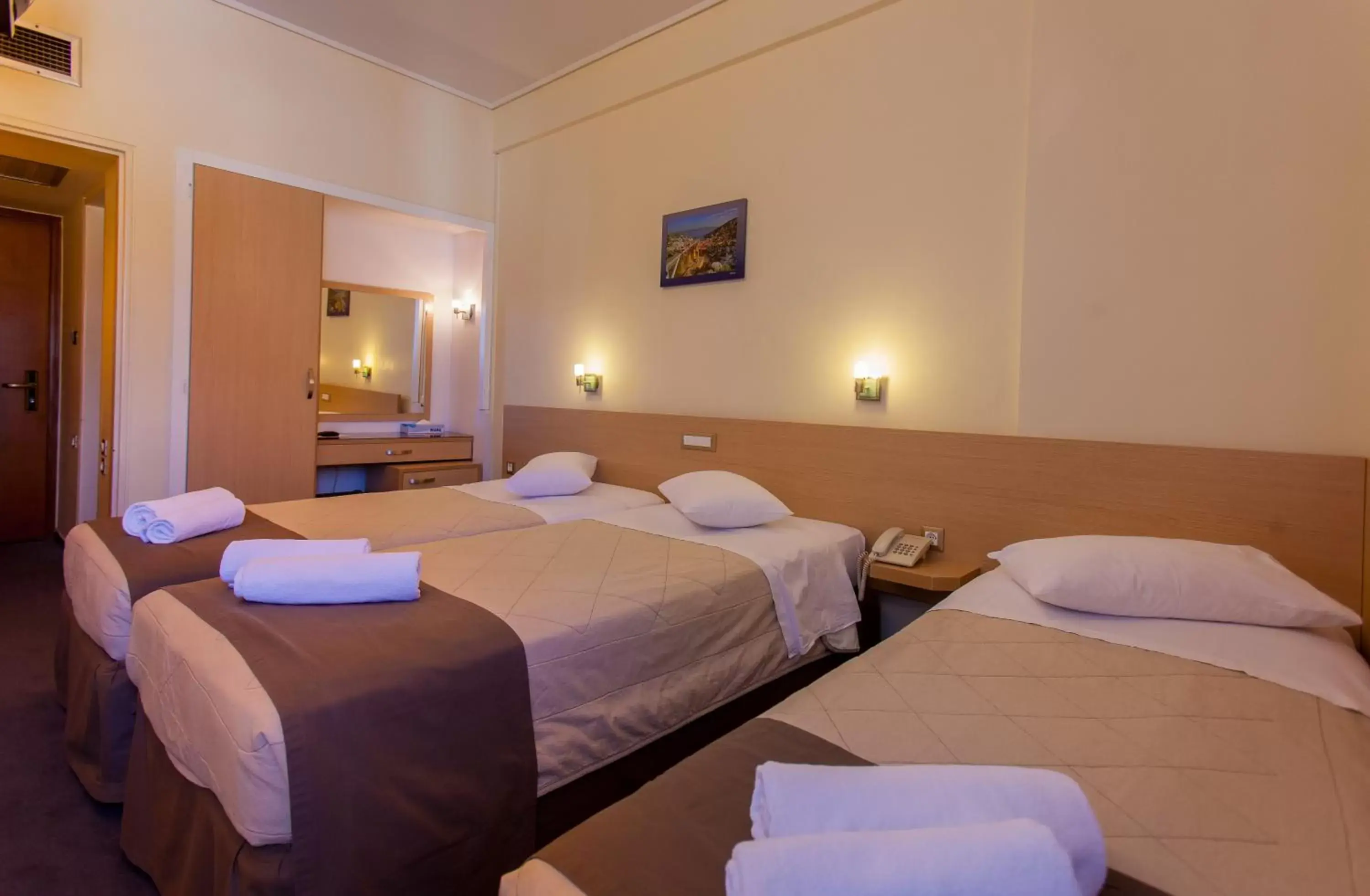 Photo of the whole room, Bed in Acropolis View Hotel