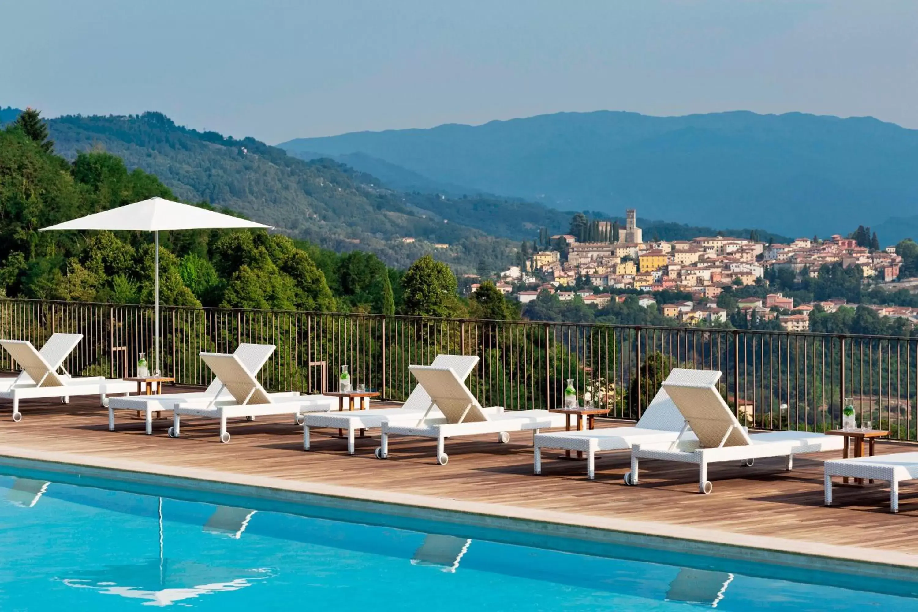 Swimming Pool in Renaissance Tuscany Il Ciocco Resort & Spa