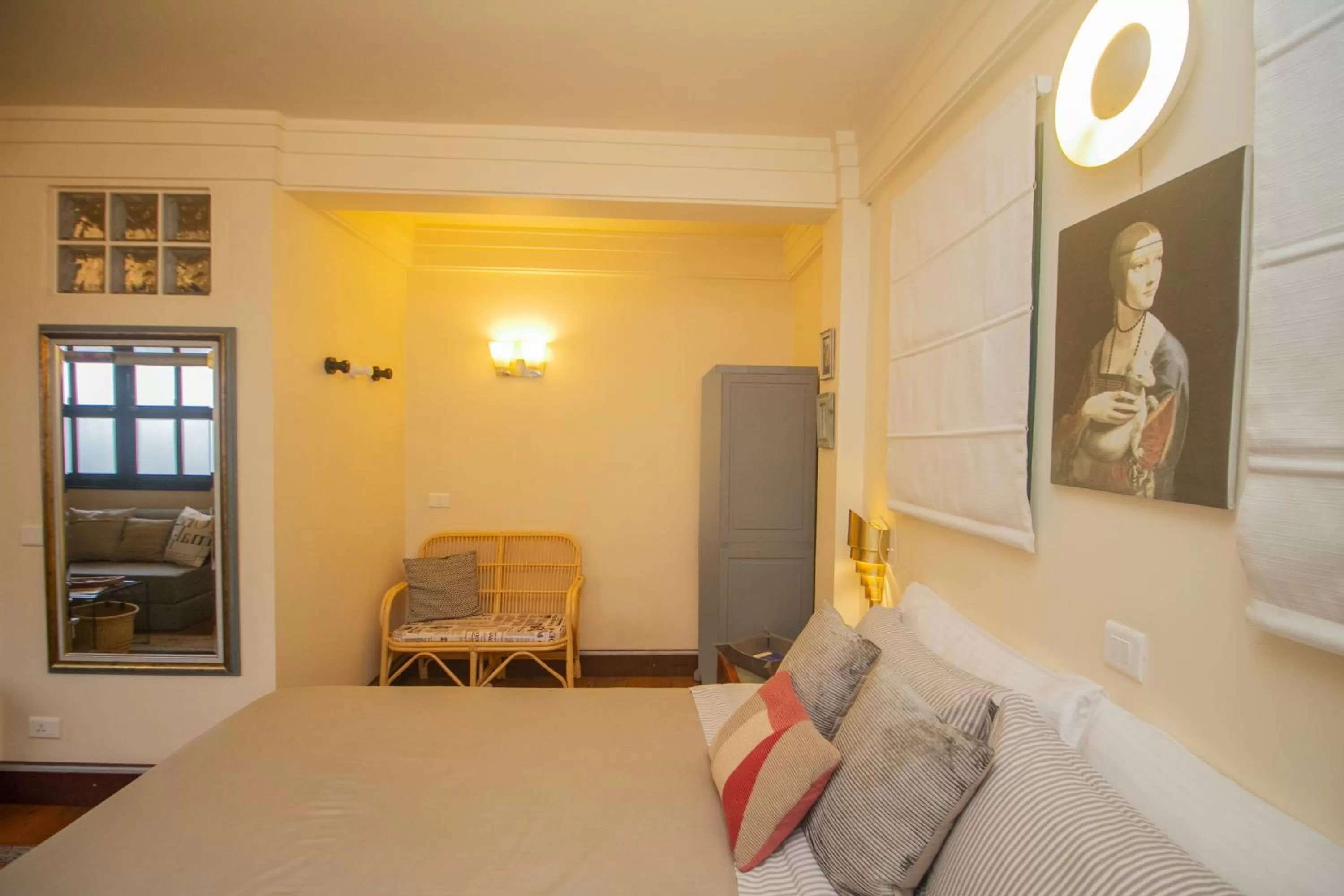 View (from property/room), Bed in Amritara Luxury Villa Tosca, Gangtok