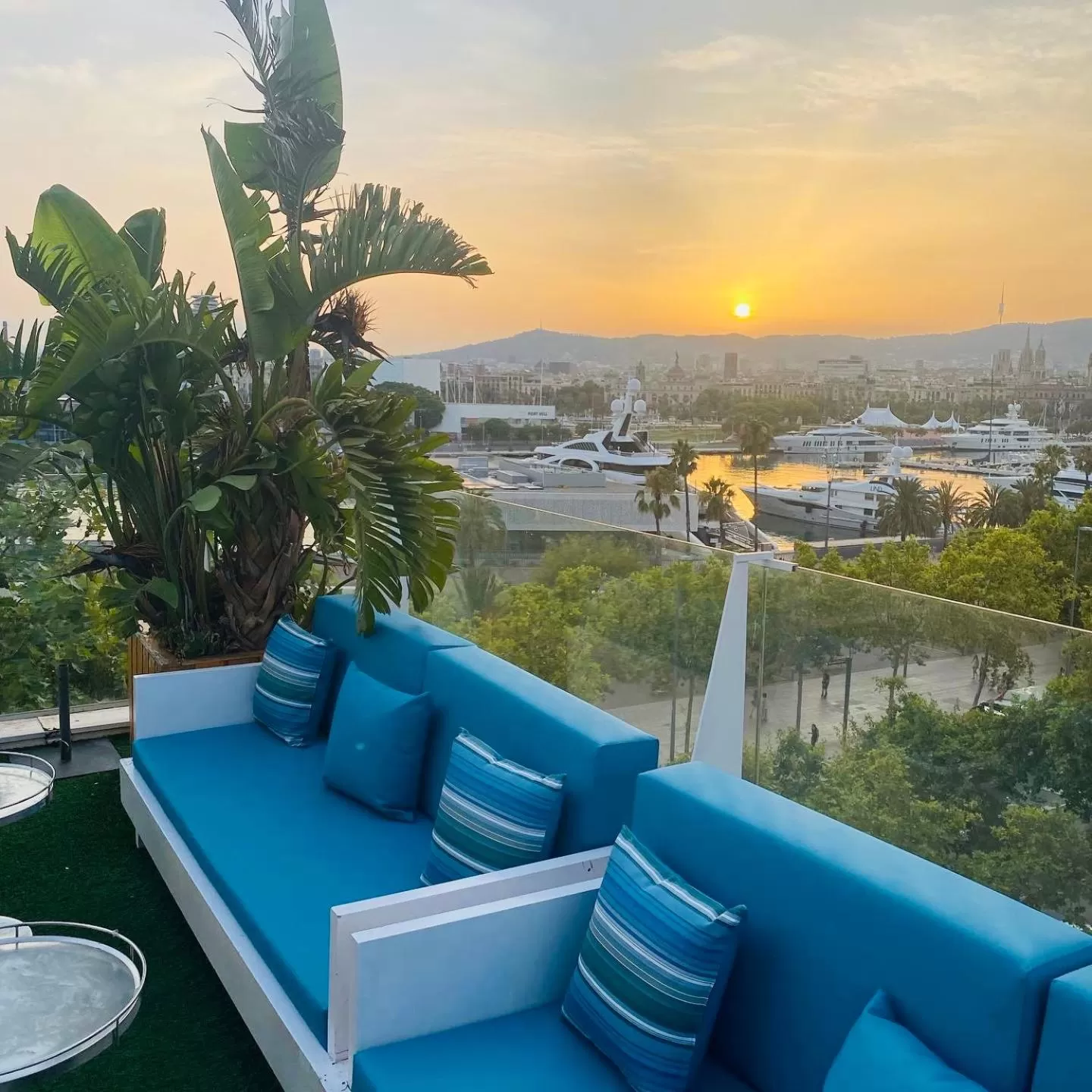 Balcony/Terrace in Hotel 54 Barceloneta