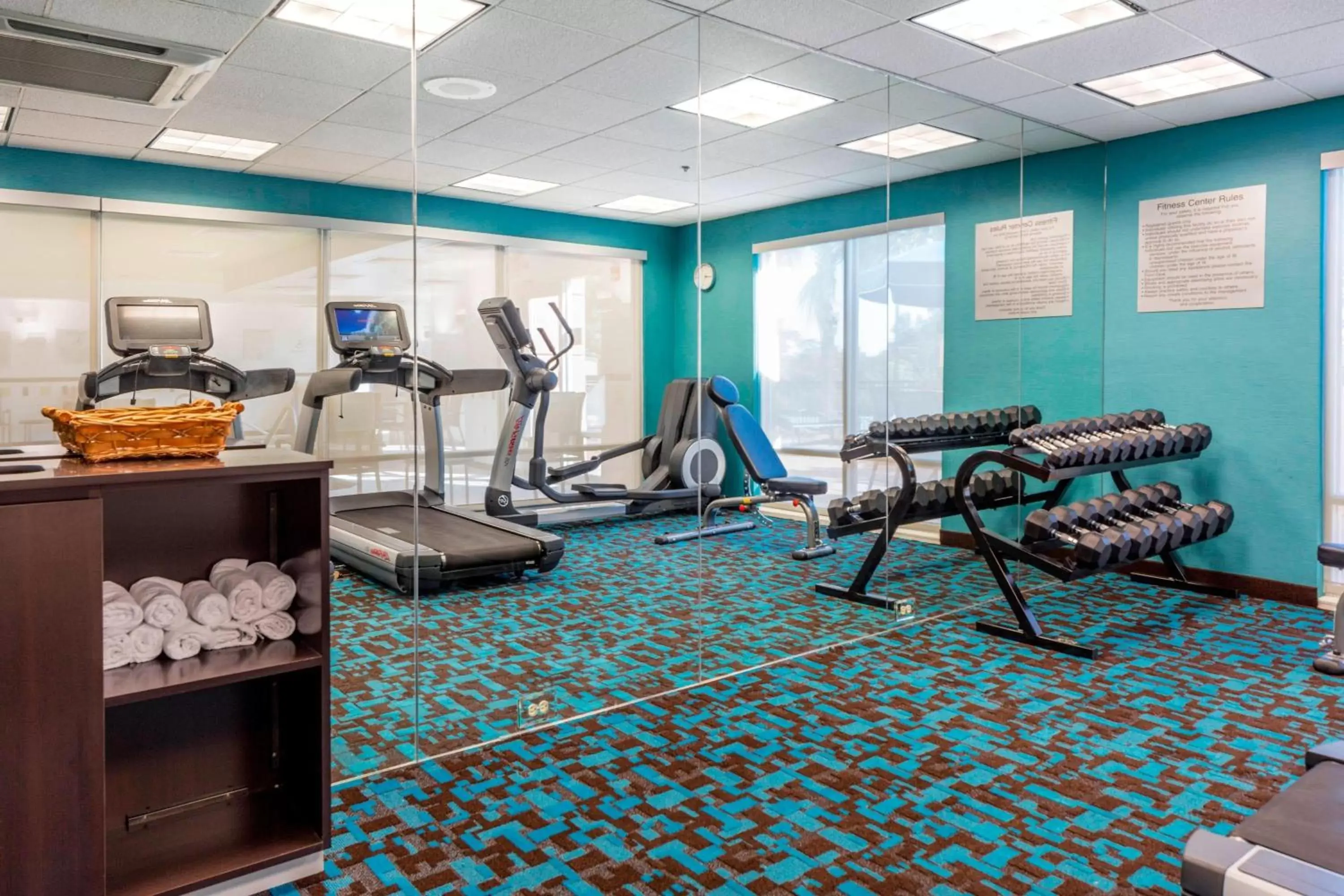 Fitness centre/facilities, Fitness Center/Facilities in Fairfield Inn & Suites Auburn Opelika