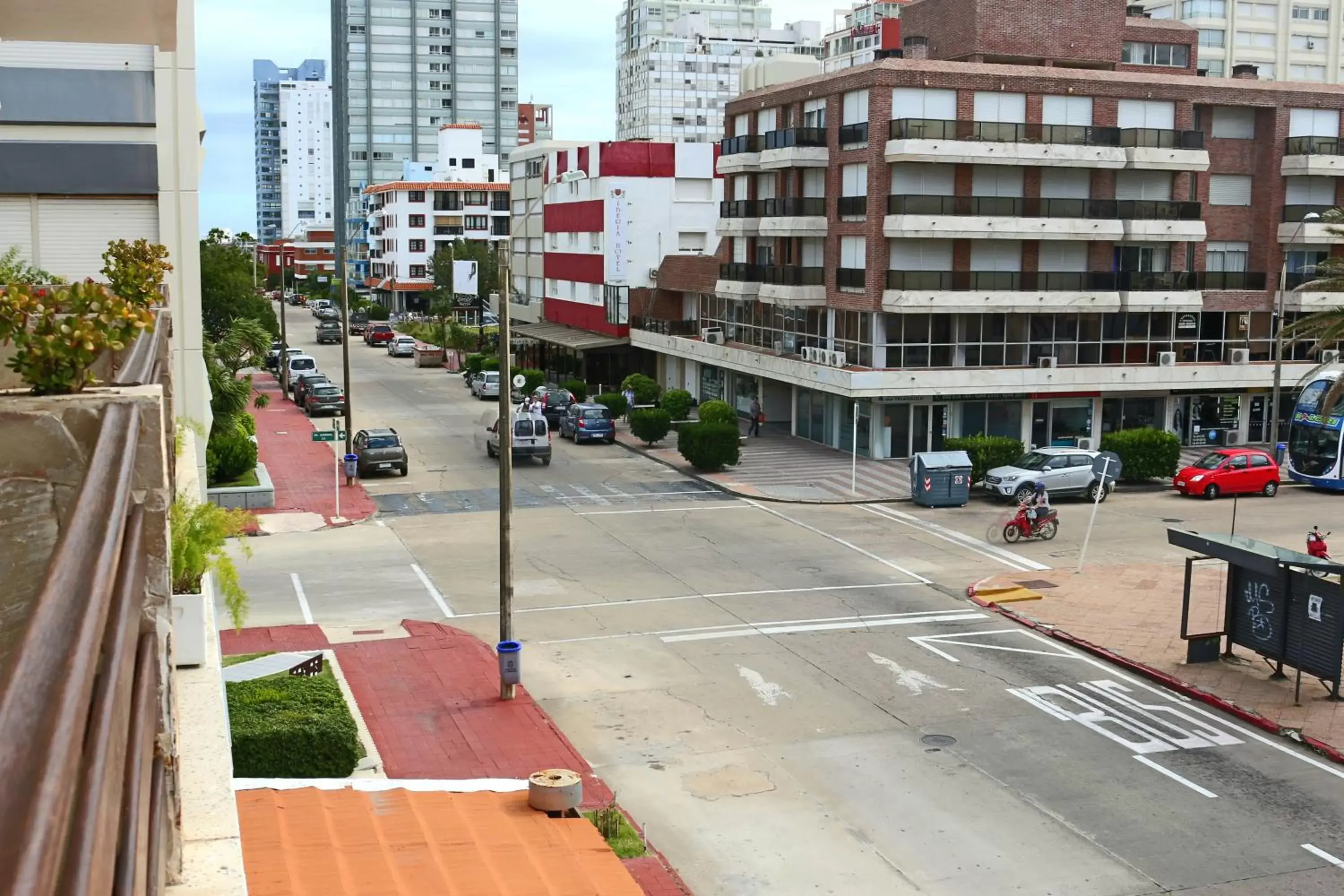 City view in Hotel San Martin City view in Hotel San Martin