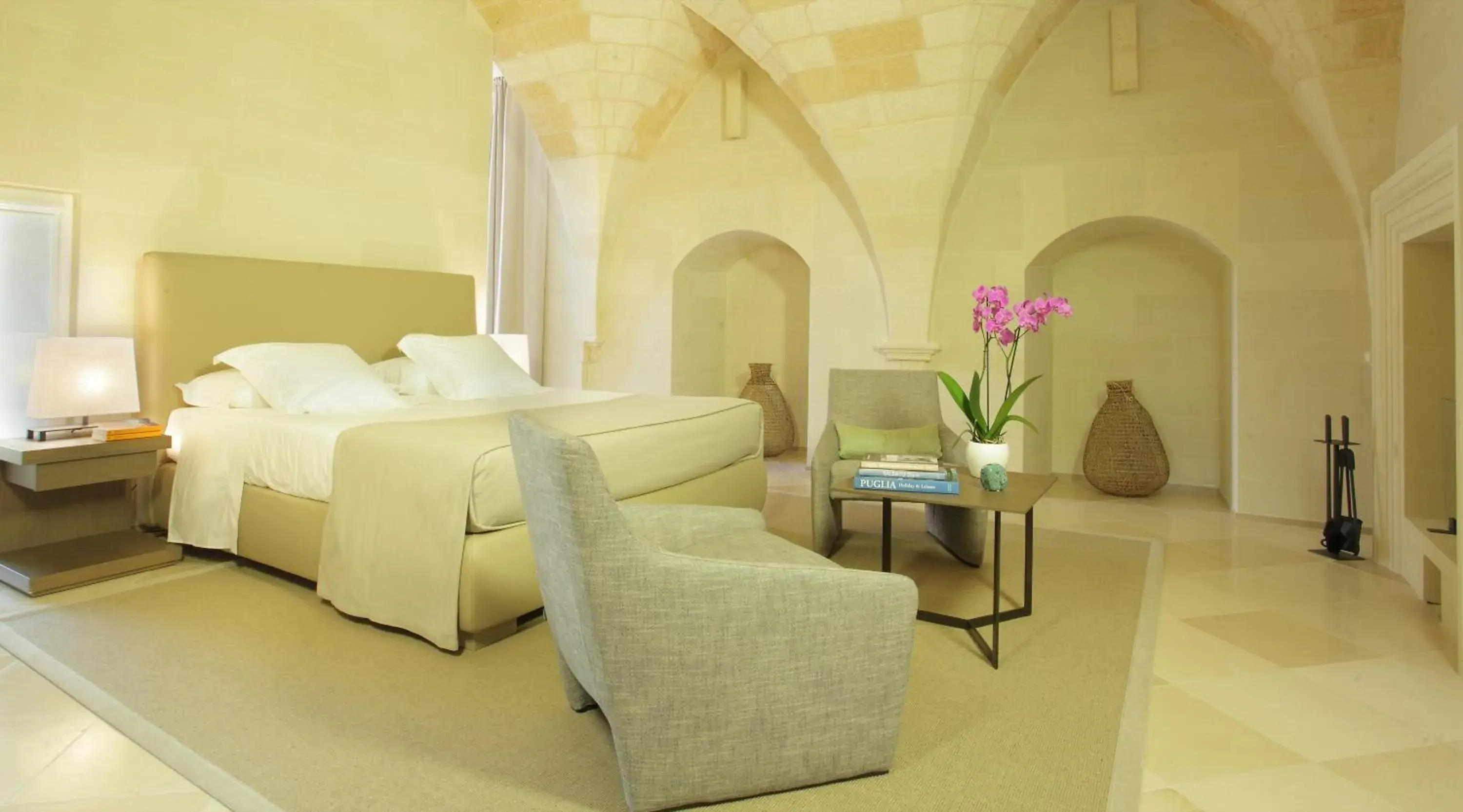 Bedroom in La Fiermontina - luxury home hotel