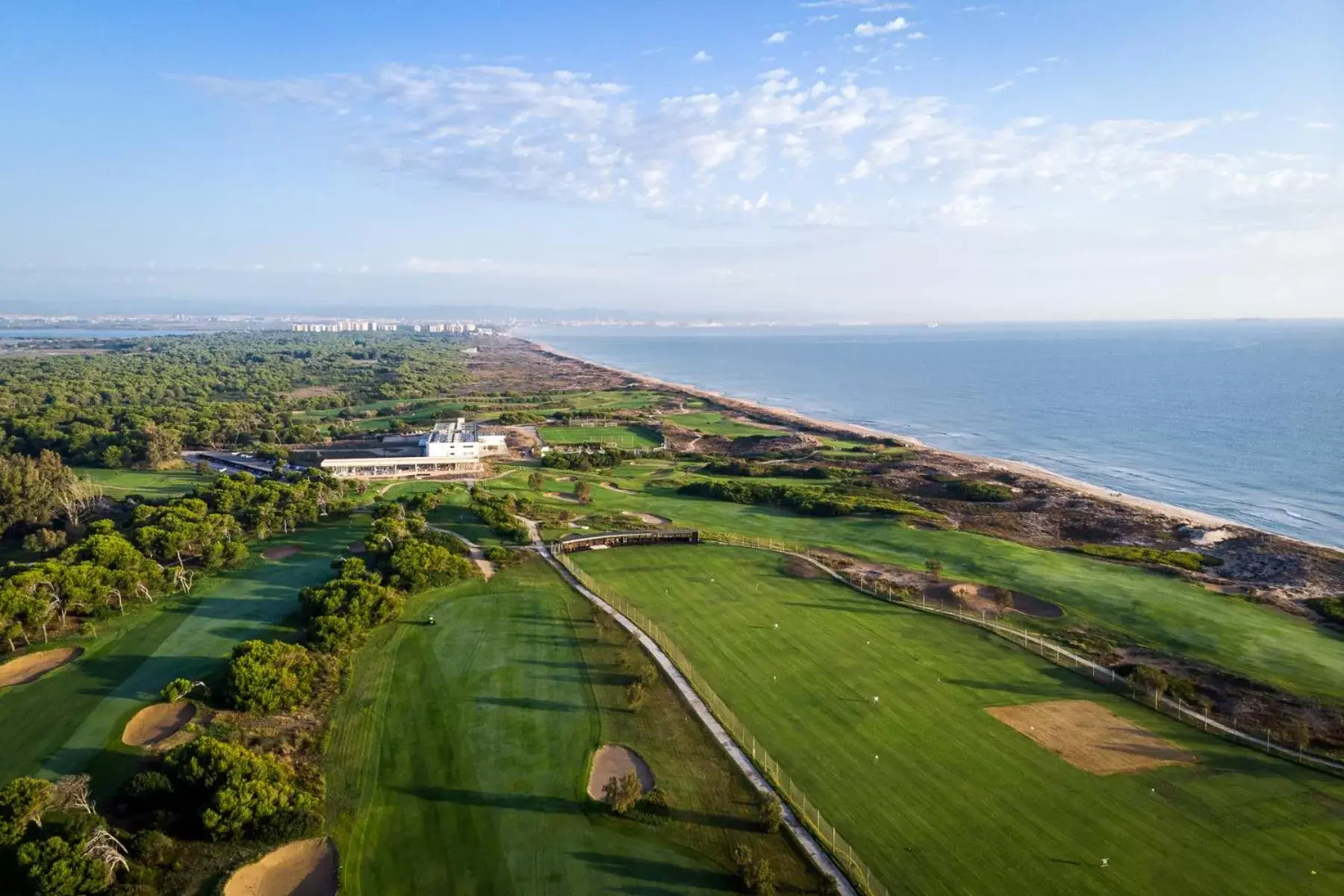 Natural landscape, Bird's-eye View in Parador de El Saler