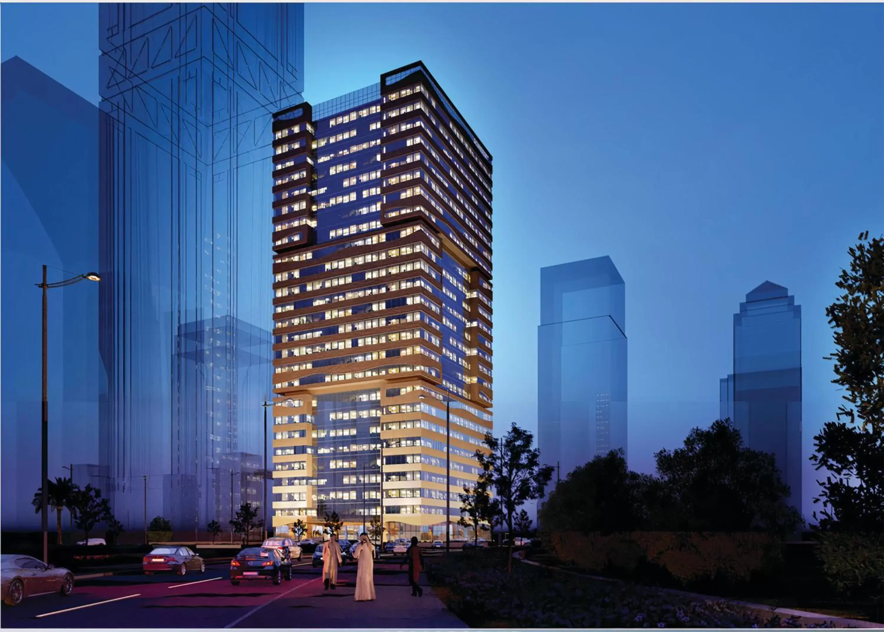 Property building in Somerset West Bay Doha Property building in Somerset West Bay Doha