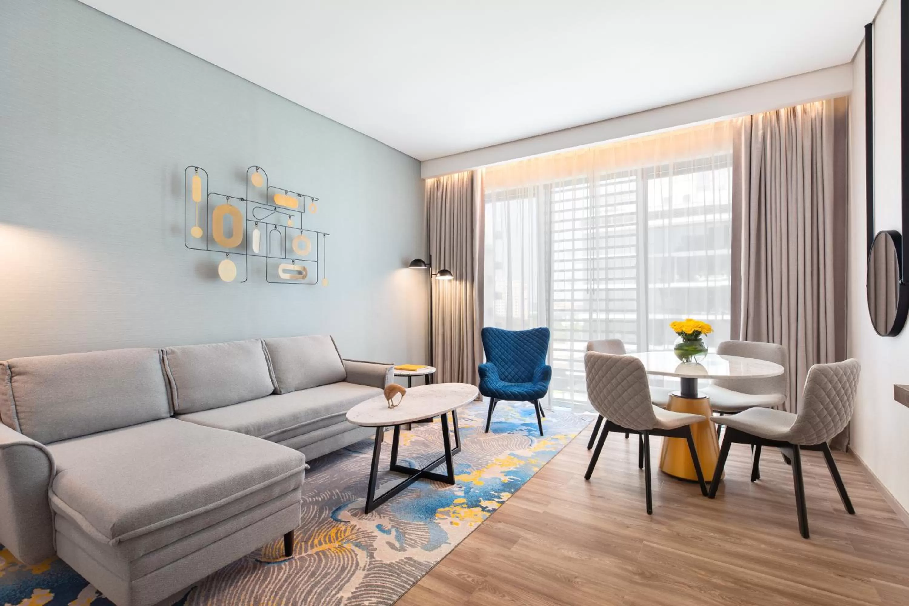 Living room in voco Dubai The Palm by IHG