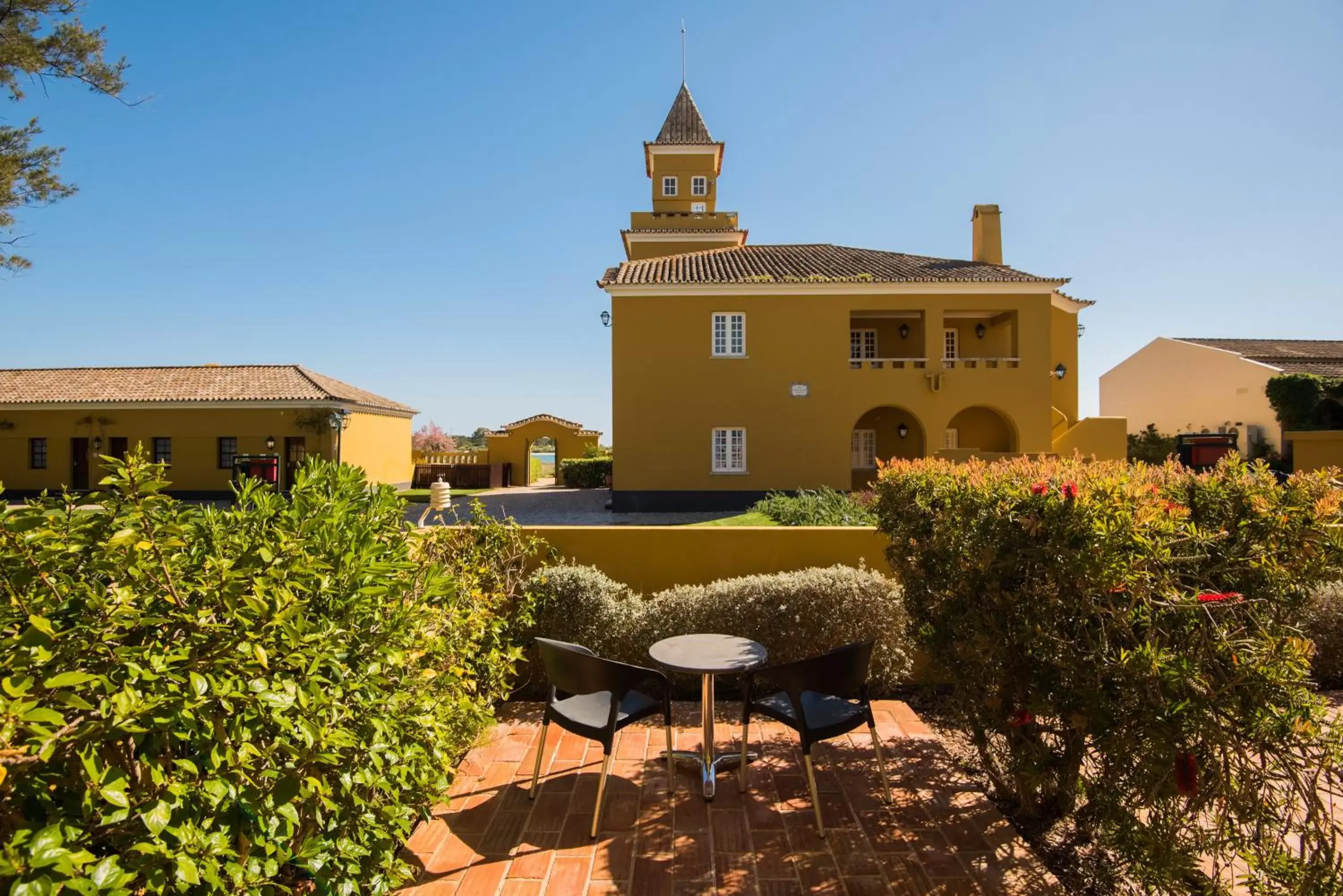 Garden view in Vila Gale Albacora Garden view in Vila Gale Albacora