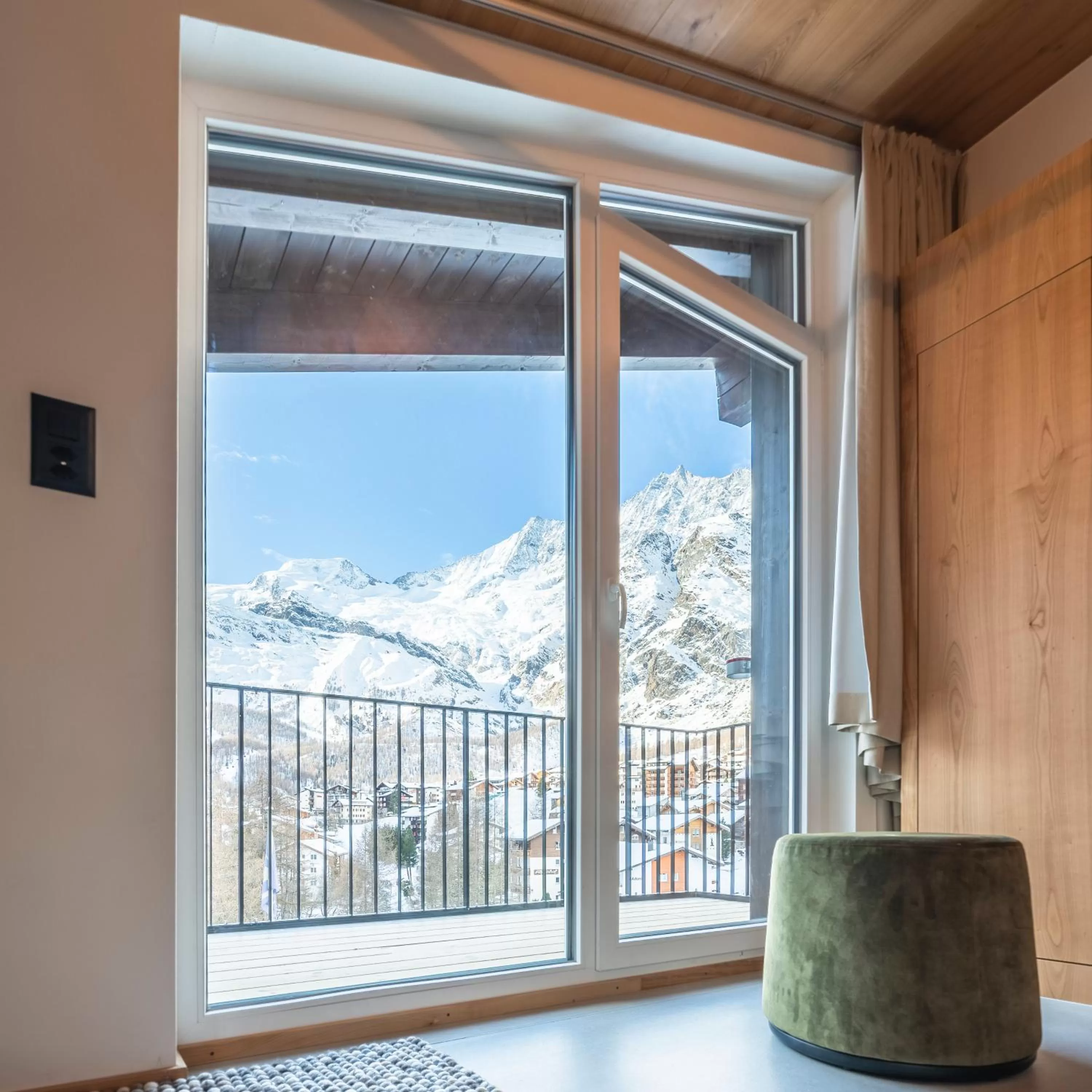 Mountain view in Boutique Hotel La Gorge