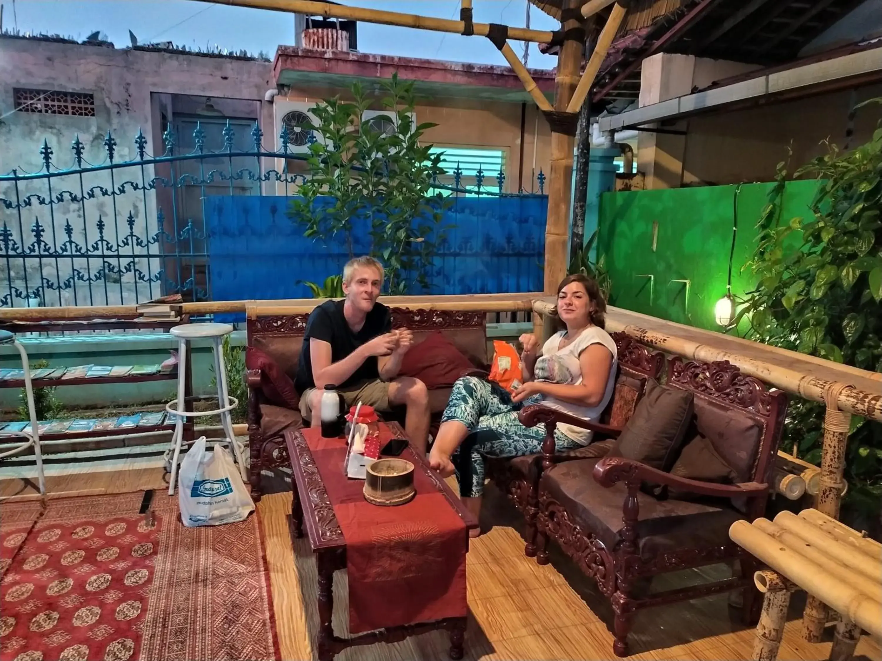 People in Robiu homestay