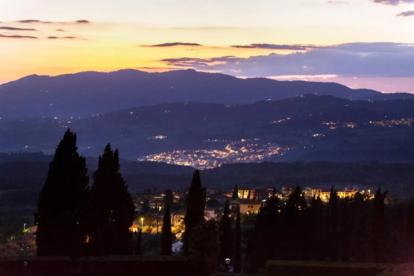 Natural landscape in Villa Pitiana