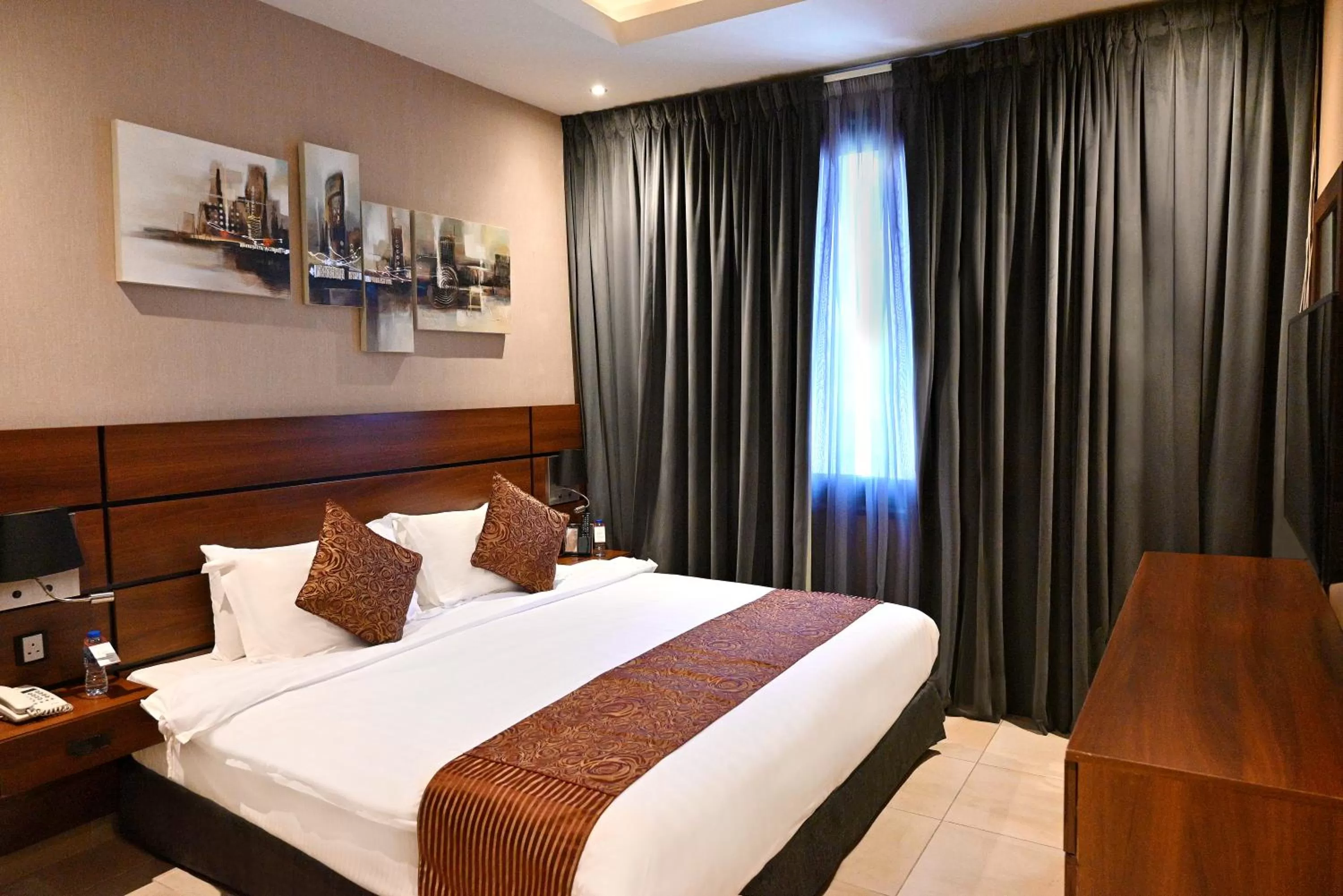 Bed in Q Suites Jeddah by EWA - Managed by HMH