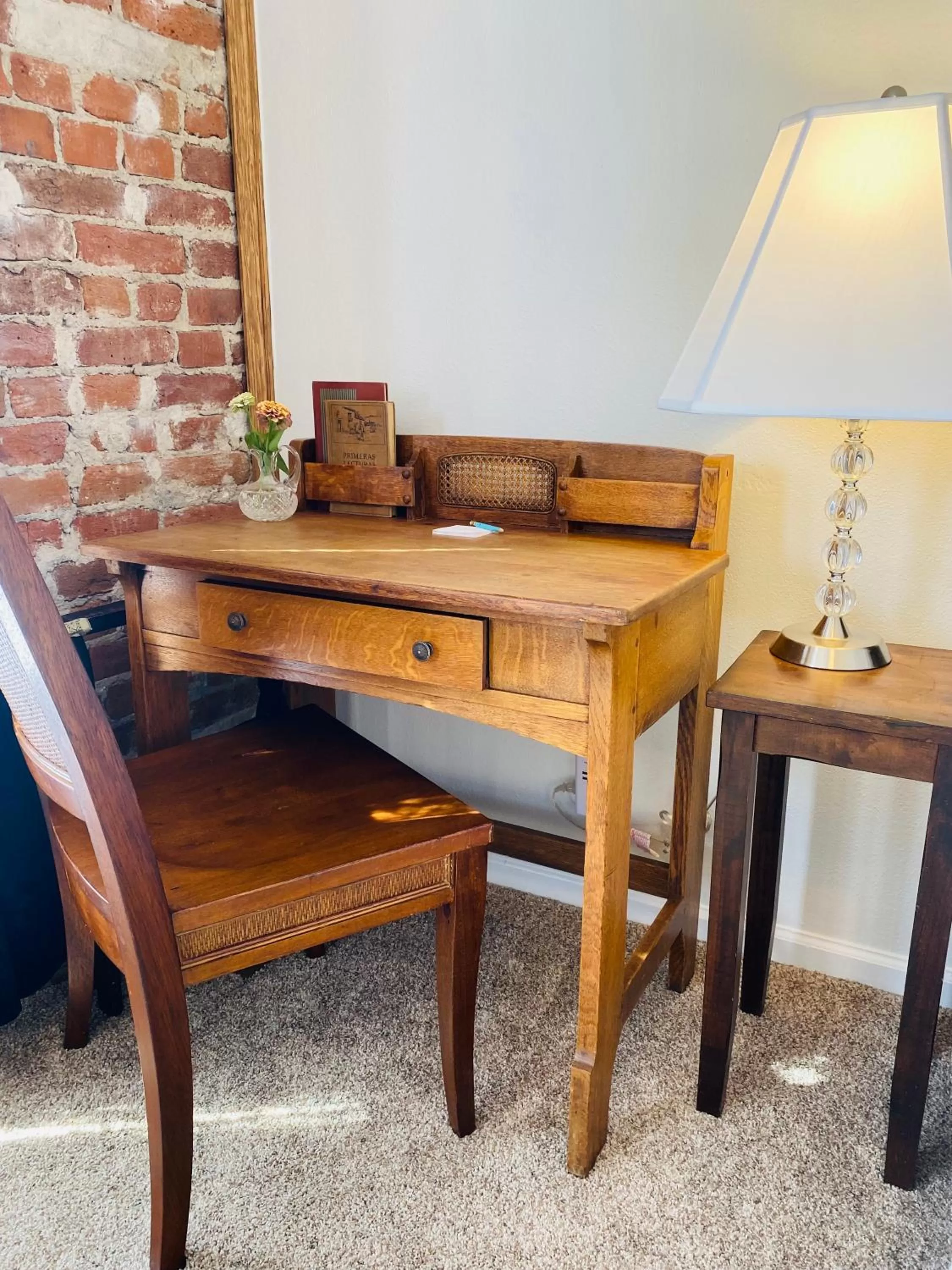 Seating area in Flora House Denver