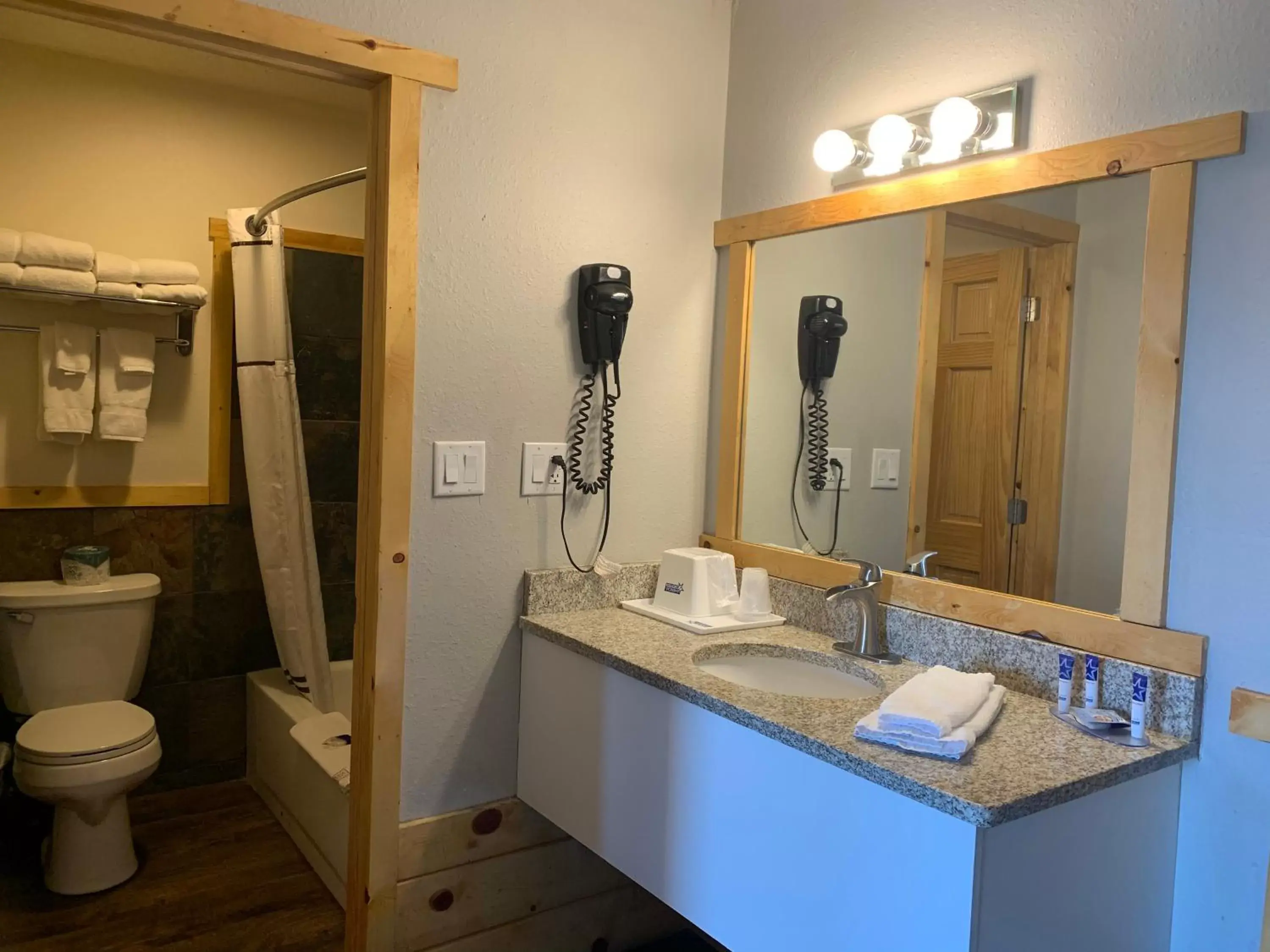 Bathroom in Americas Best Value Inn Wall