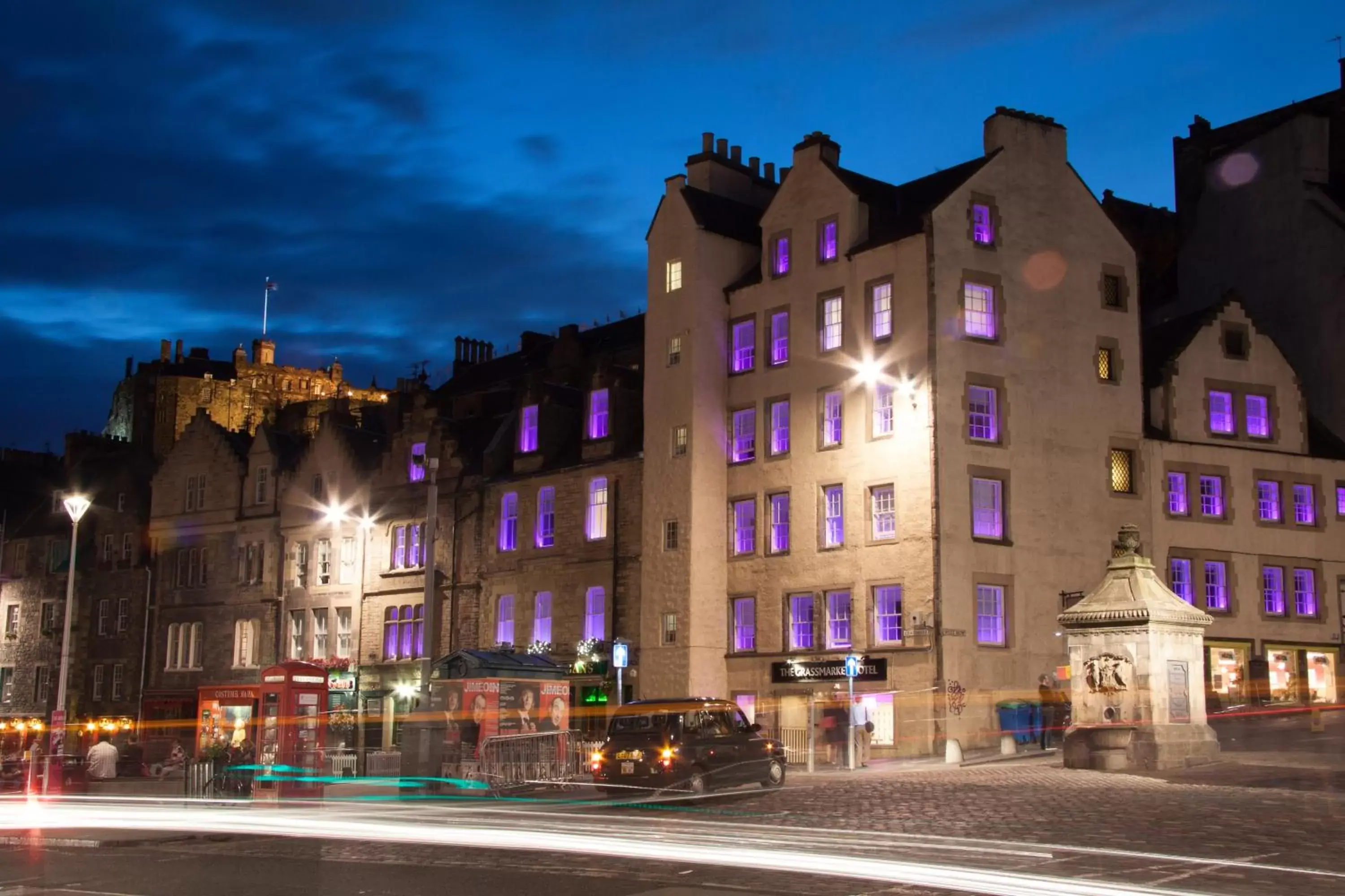 Facade/entrance in Grassmarket Hotel