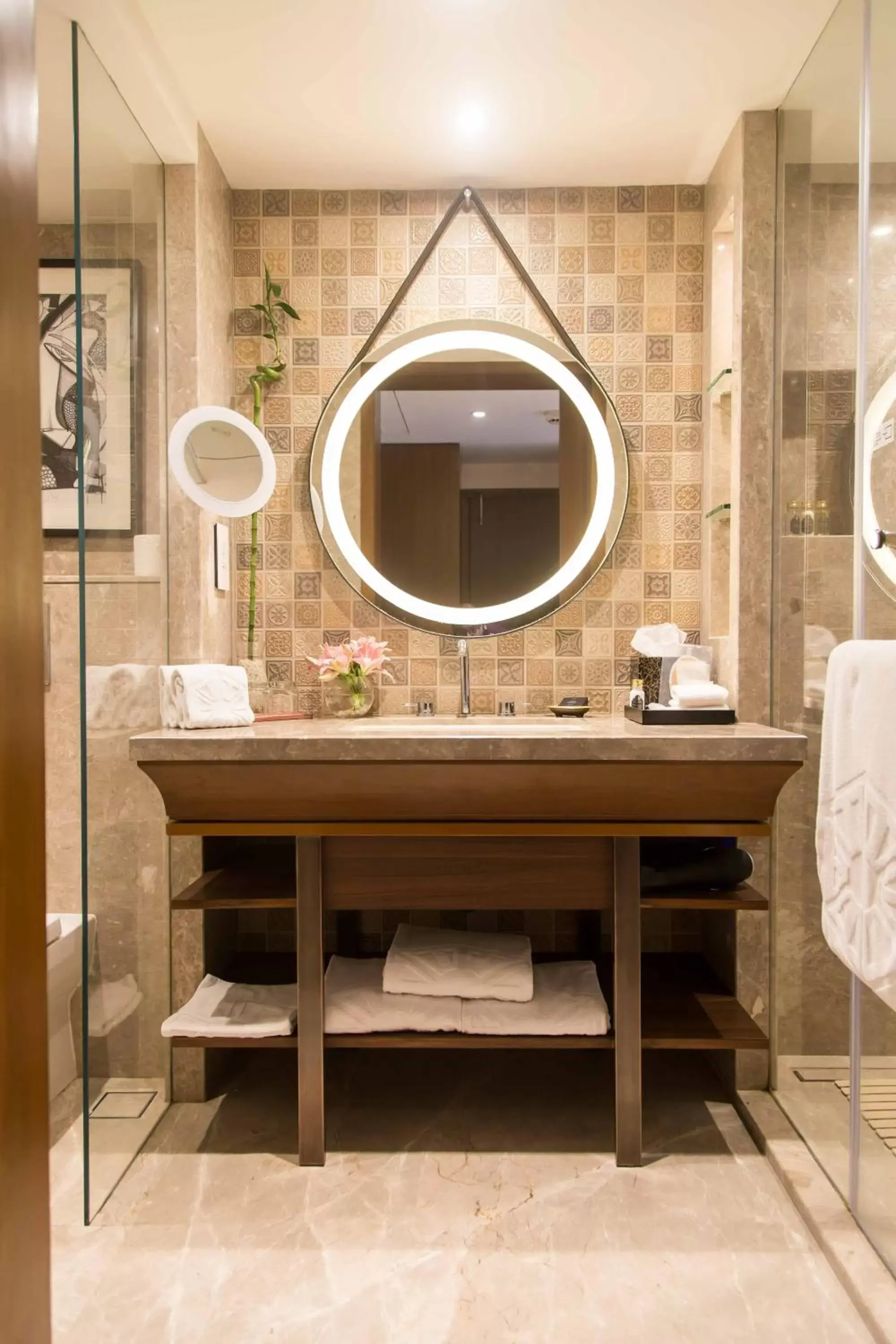 Bathroom in Taj Bengal