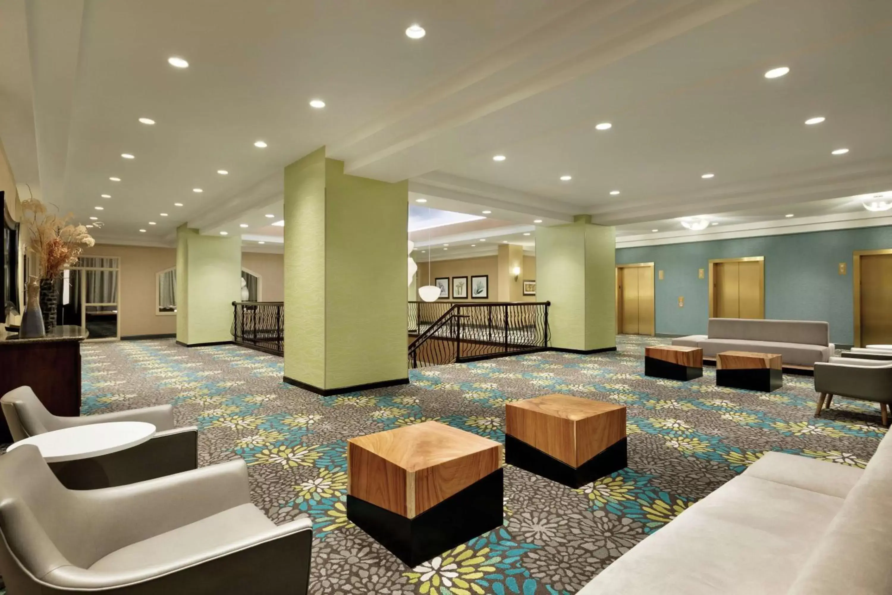 Lobby or reception in Hilton Garden Inn Worcester Lobby or reception in Hilton Garden Inn Worcester