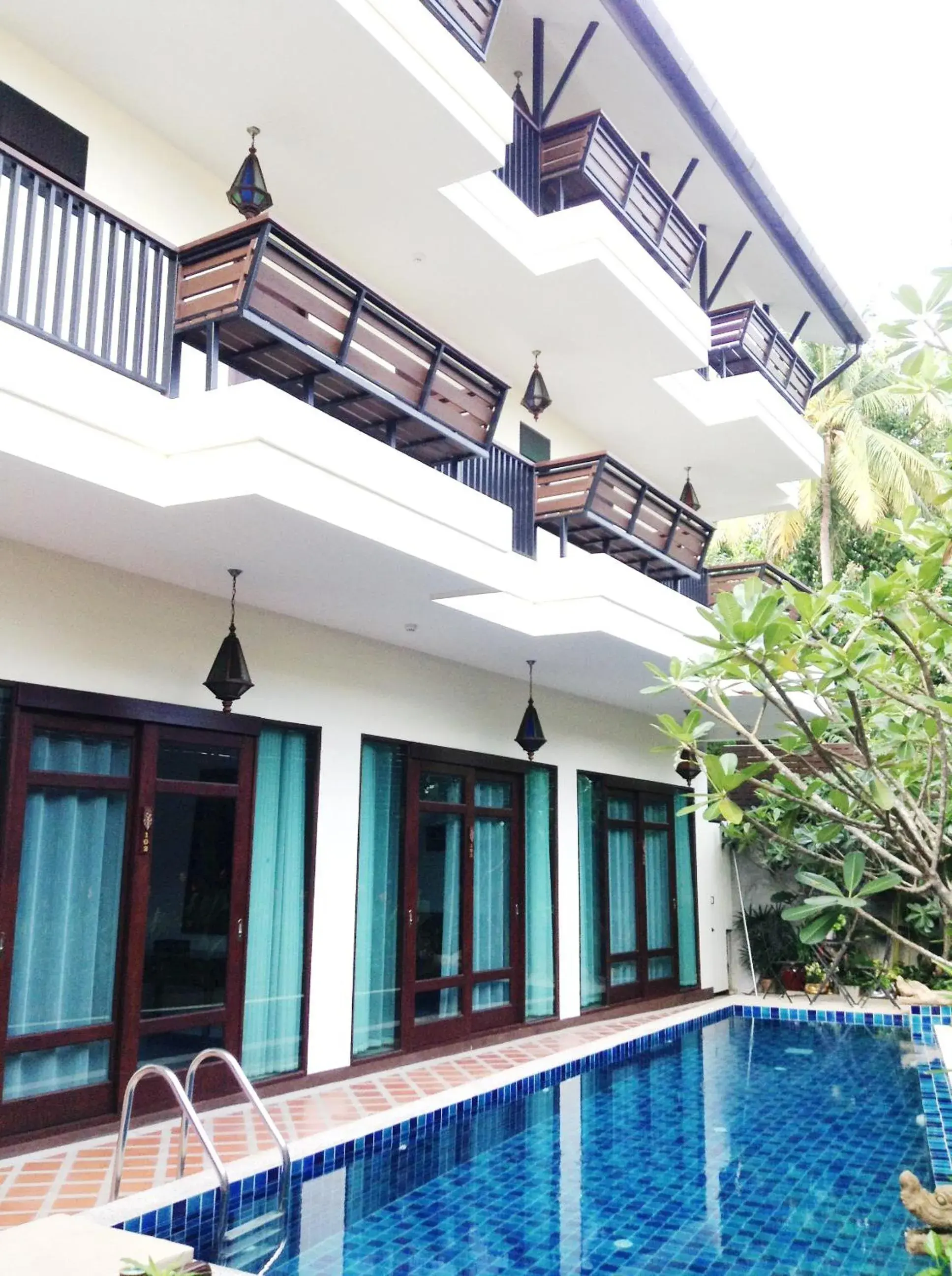 Swimming pool, Property Building in Baan Ratchiangsaen