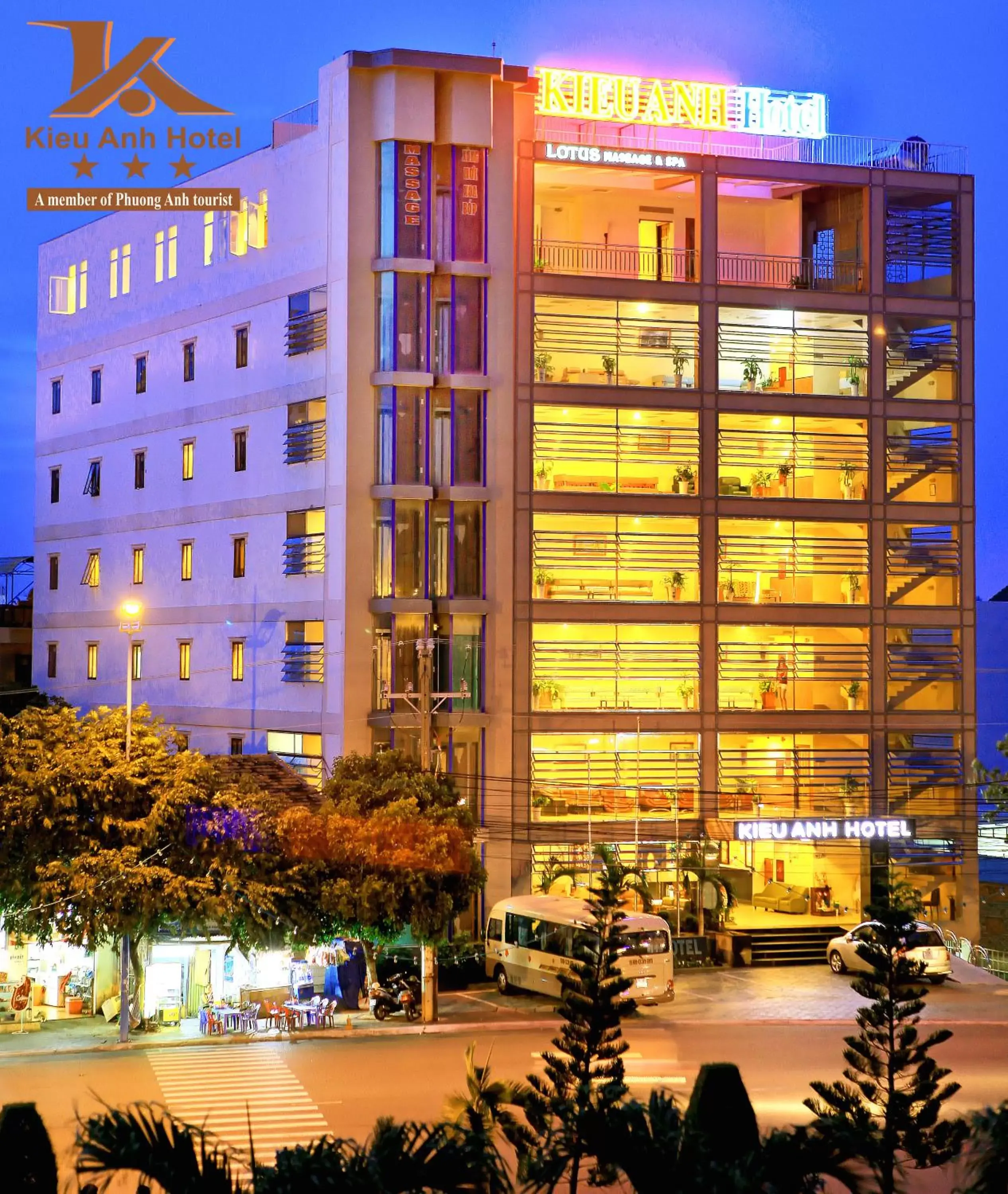 Property building in Kieu Anh Hotel