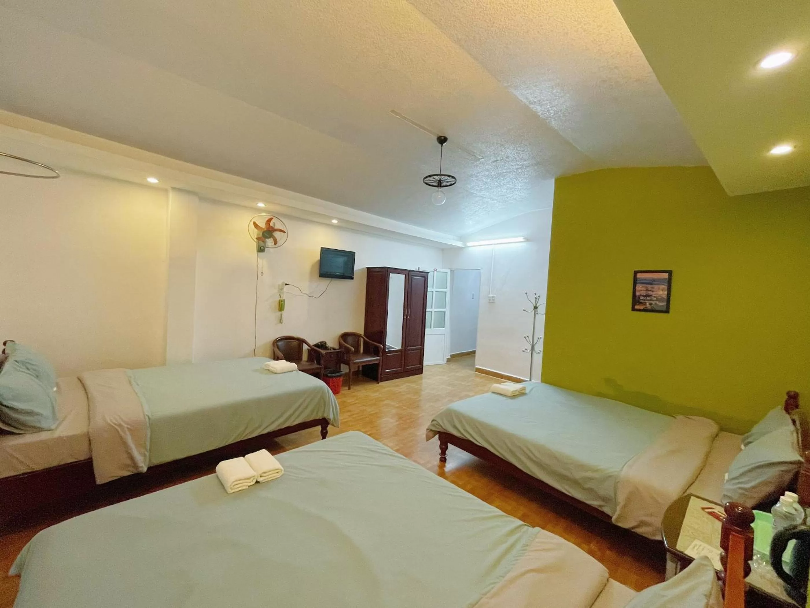 Bed in Anh Hào Hotel